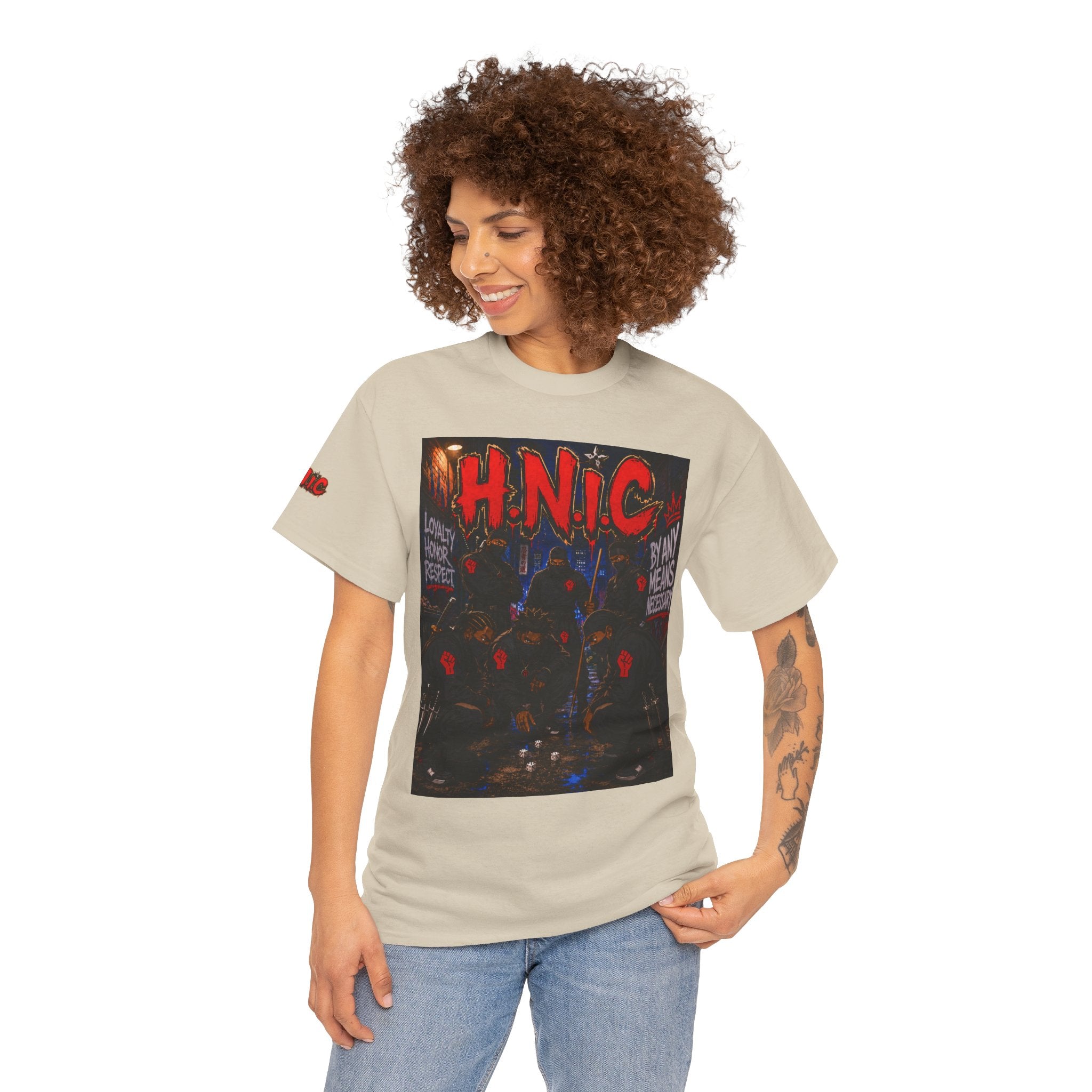 H.N.I.C. Graphic Tee — 'This Is Not A Riot' Raised Fist Streetwear T‑Shirt