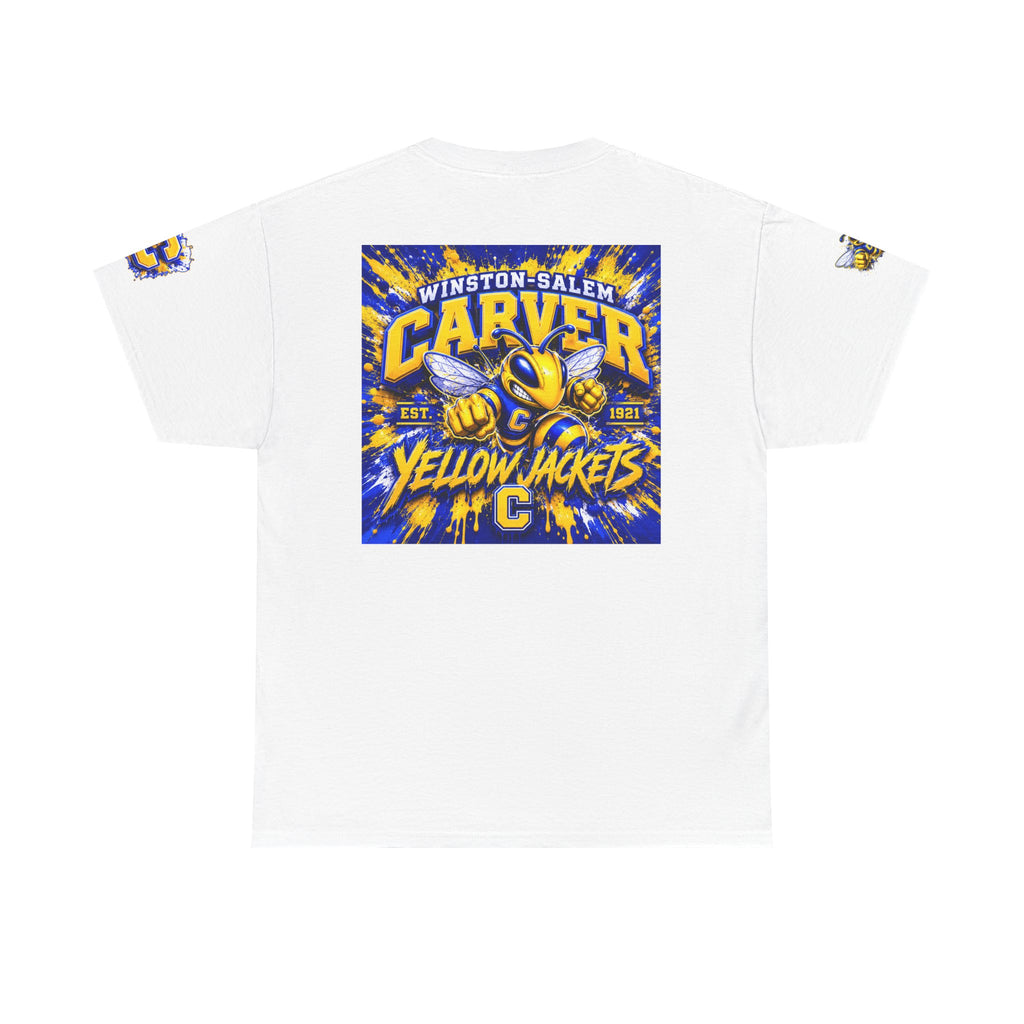 Carver Yellow Jackets Graphic T‑Shirt — Winston‑Salem School Spirit Tee