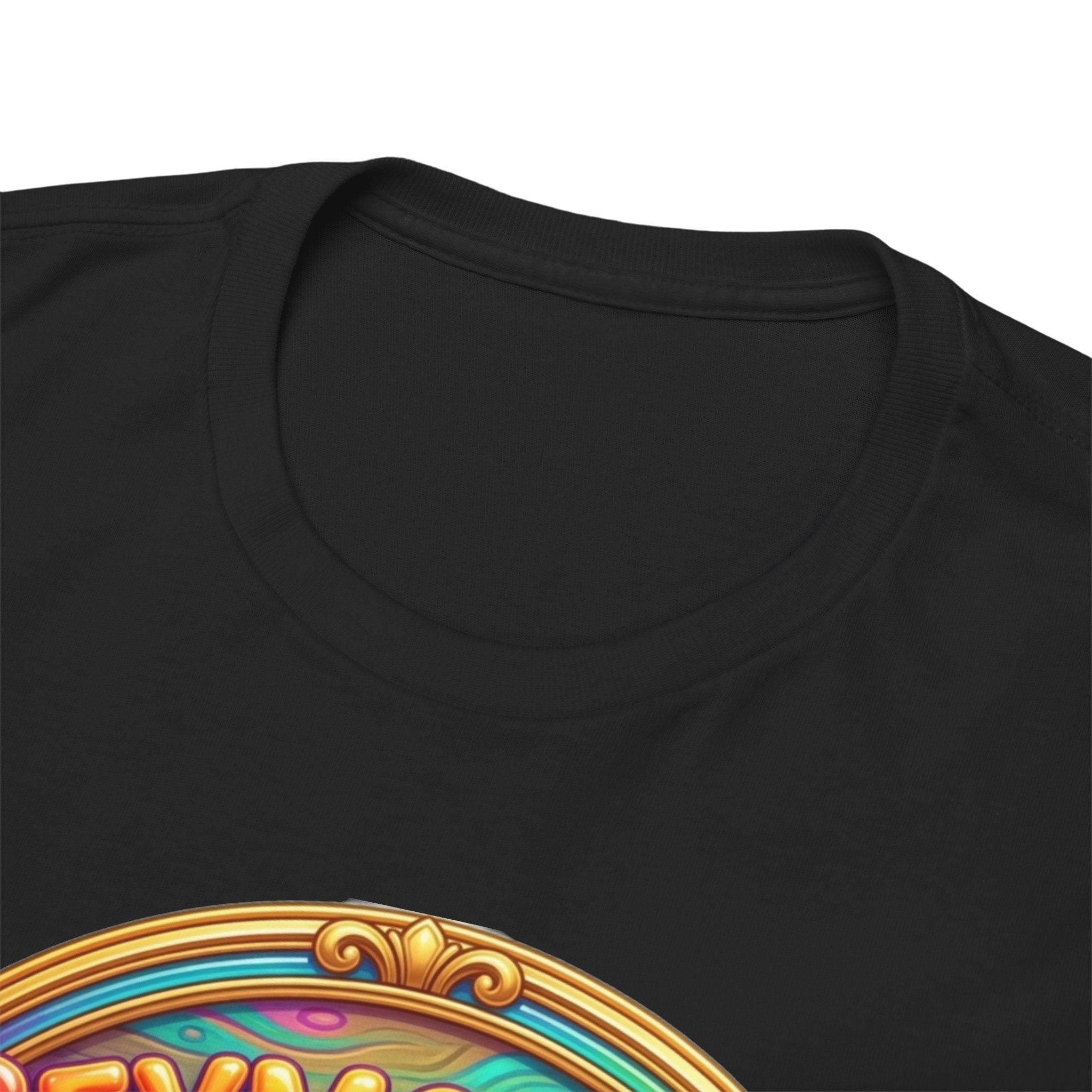 Caribbean BBQ & Seafood Tee — “Seymour’s” Vibrant Island Food Graphic T-Shirt