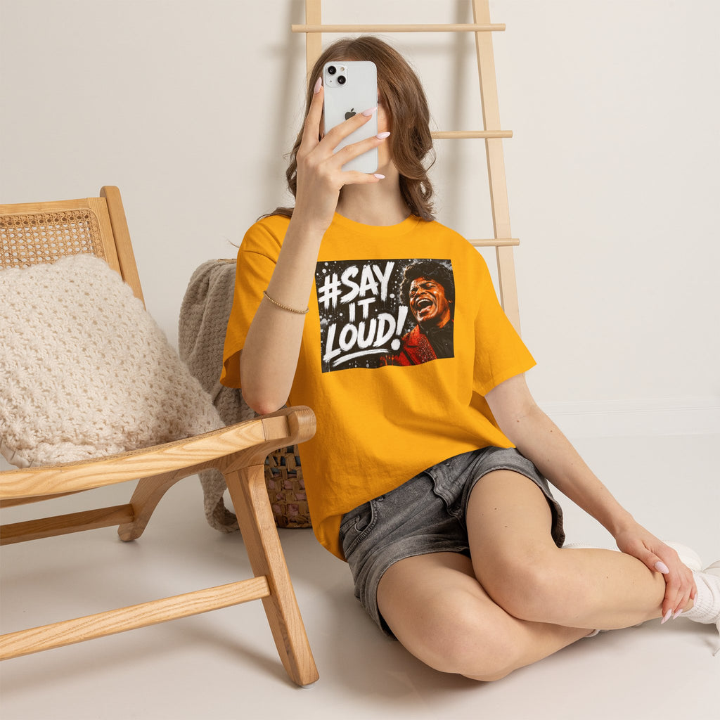 Say It Loud! Protest Fist Graphic Tee