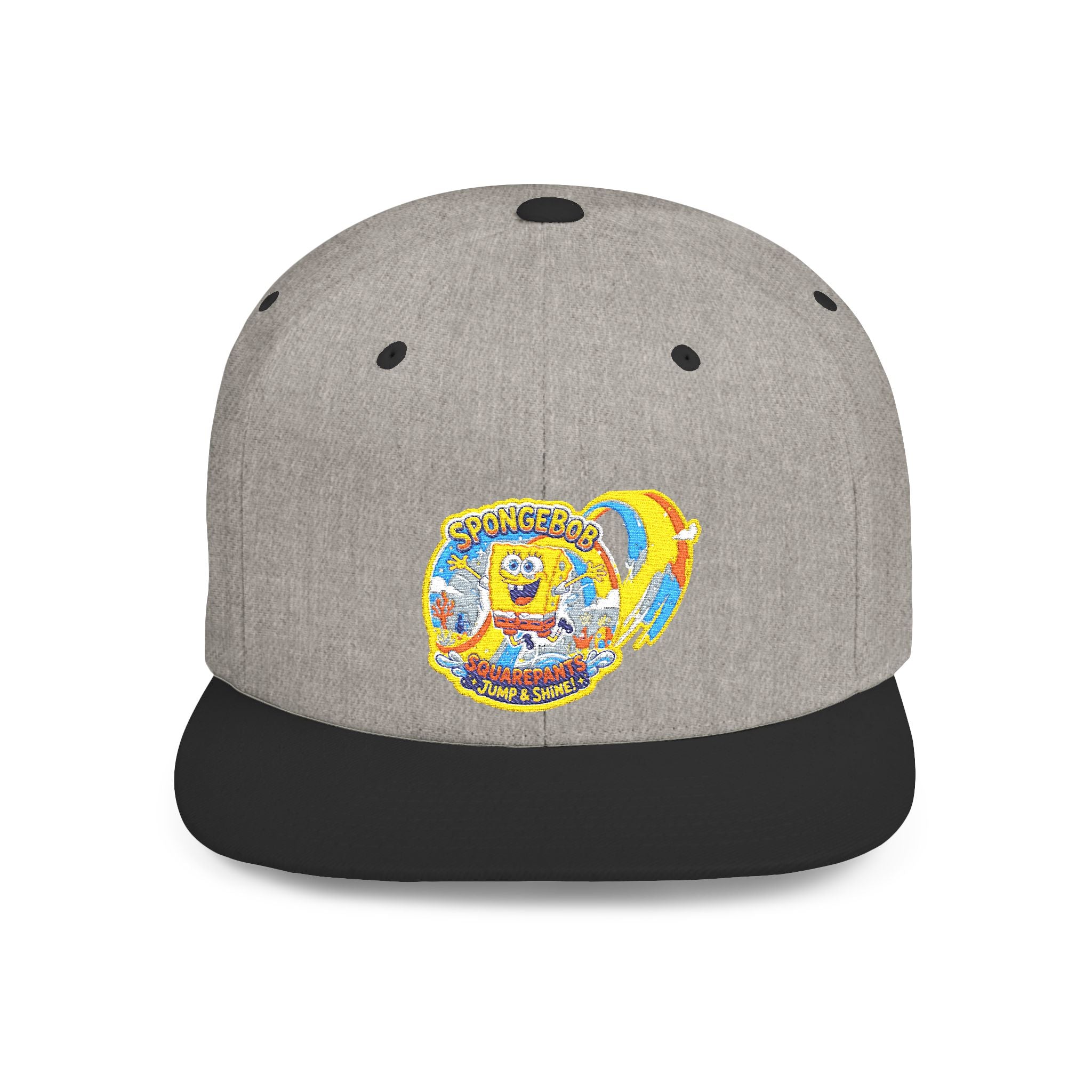 SpongeBob 'Jump & Shine' Royal Blue Flat Bill Snapback