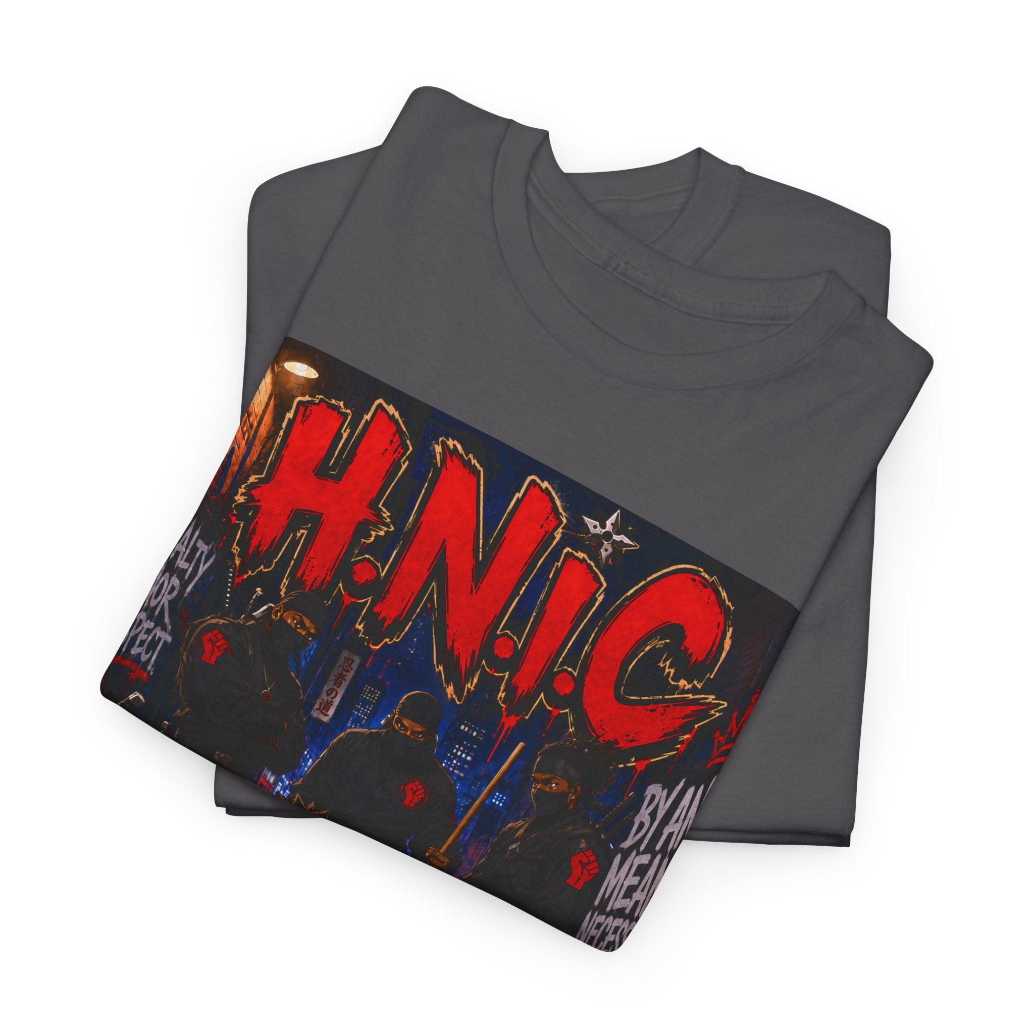 H.N.I.C. Graphic Tee — 'This Is Not A Riot' Raised Fist Streetwear T‑Shirt