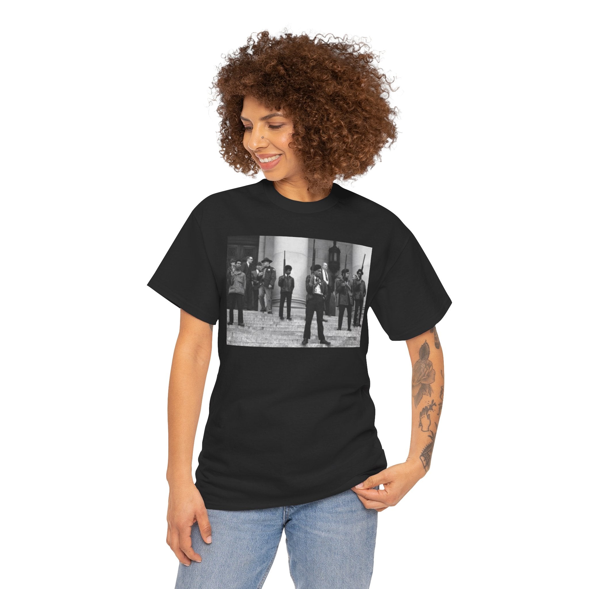 Vintage Band Photo T-Shirt — Retro Group Portrait Tee