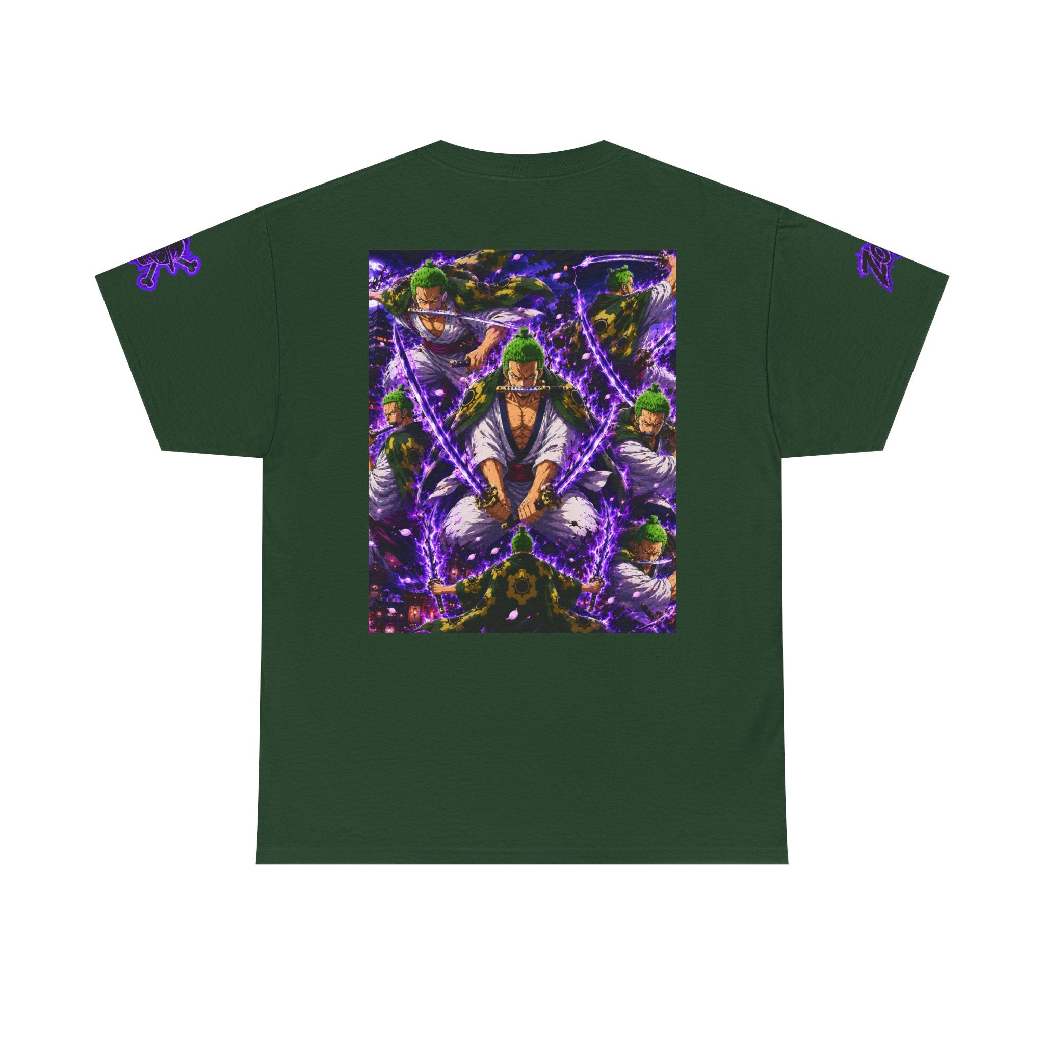 Zoro Neon Samurai T‑Shirt