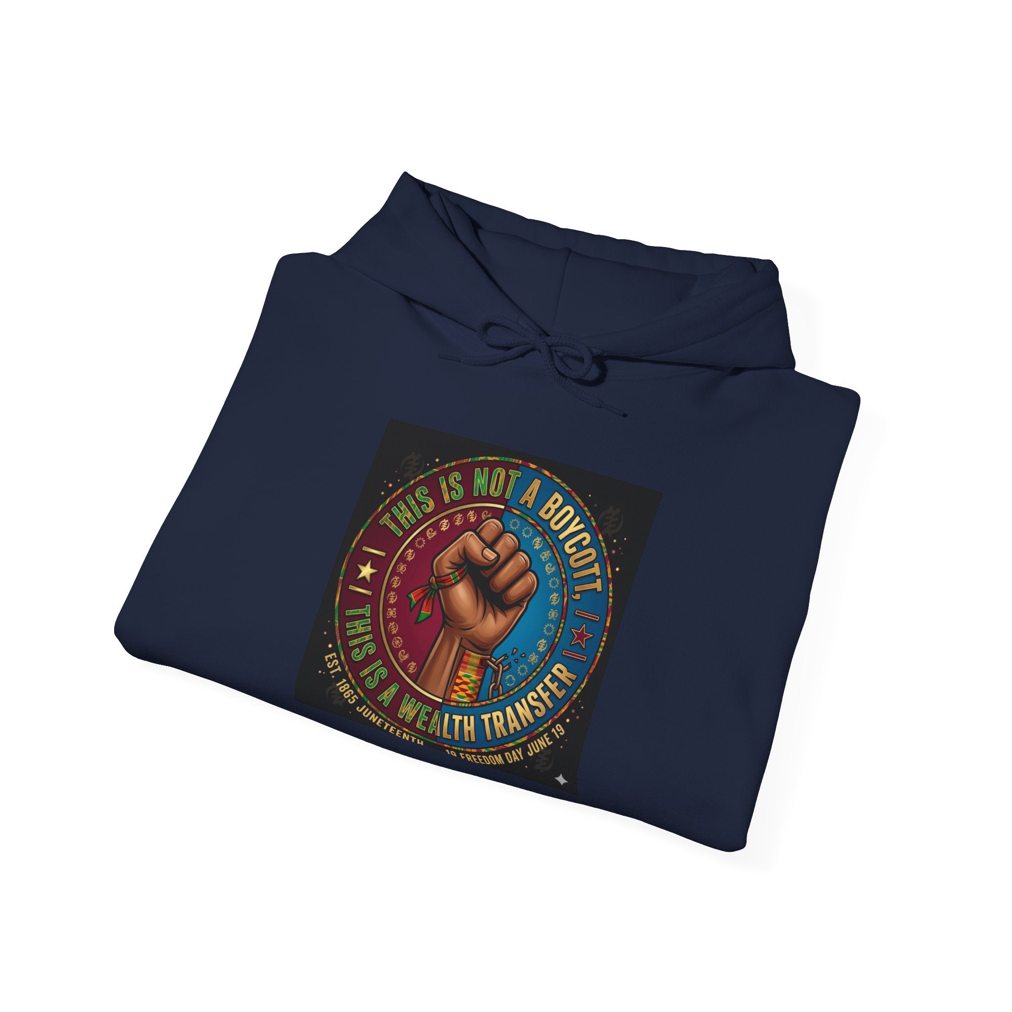 Empowered Unity Hoodie — "We Are a Movement" Fist Graphic Sweatshirt