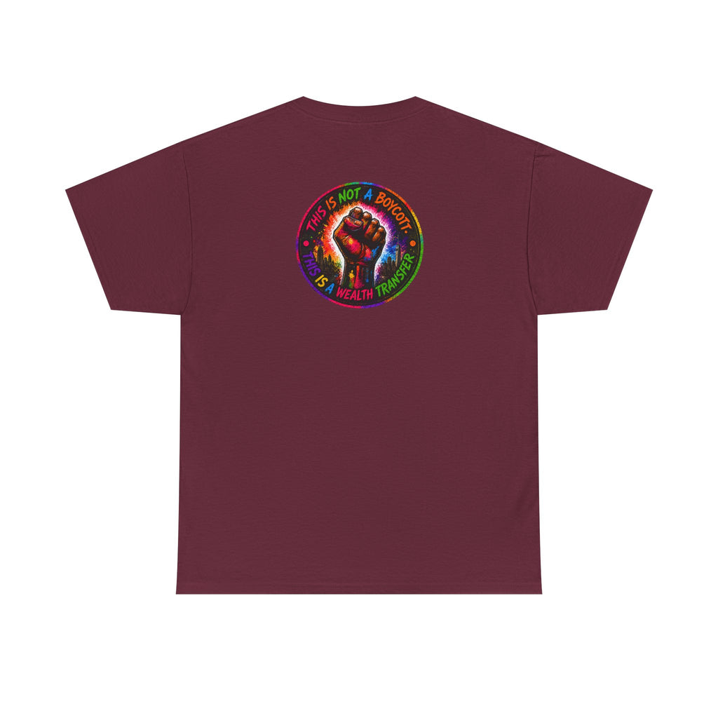 They Want Our Rhythm But Not Our Blues Tee — Black Power Fist Social Justice T-Shirt