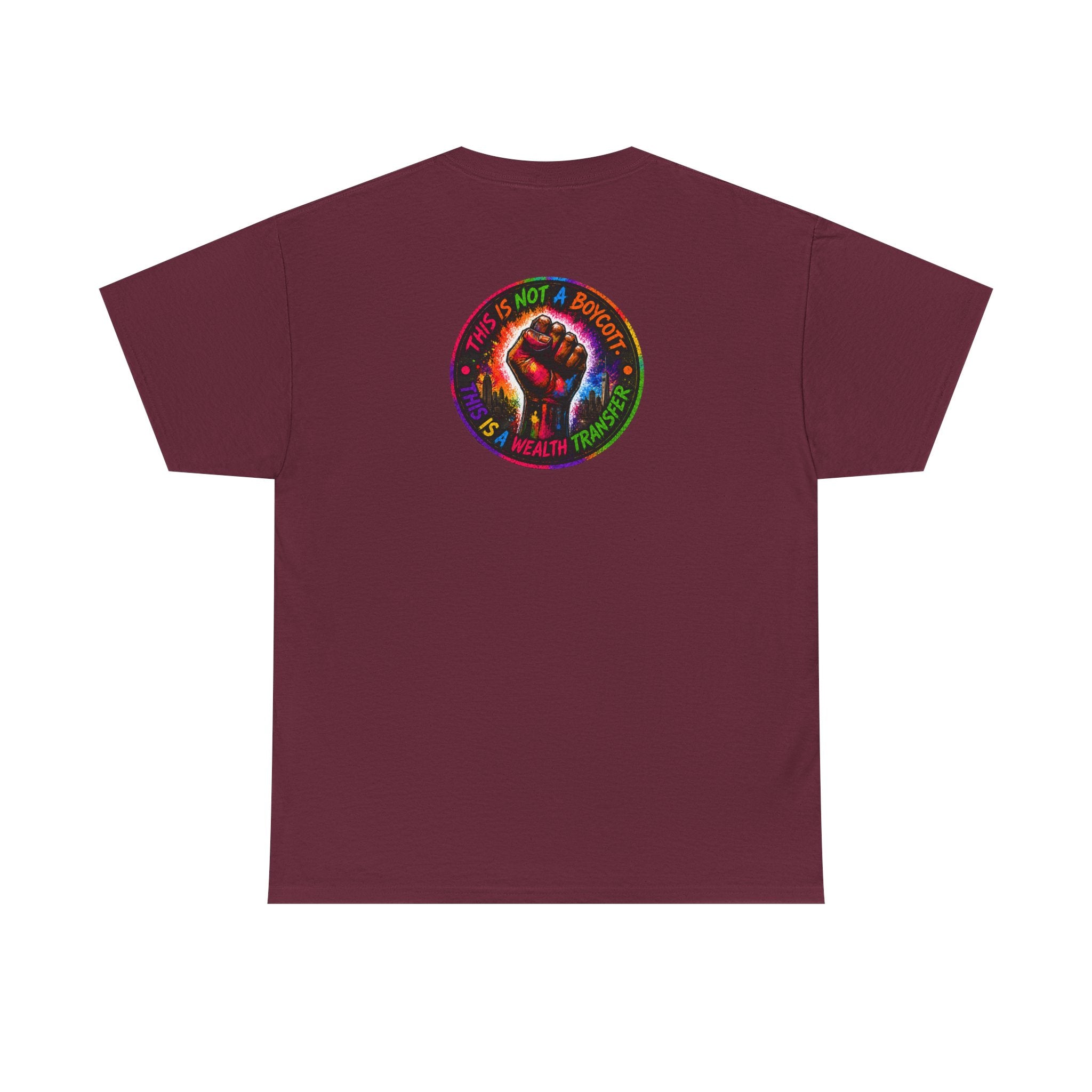 They Want Our Rhythm But Not Our Blues Tee — Black Power Fist Social Justice T-Shirt