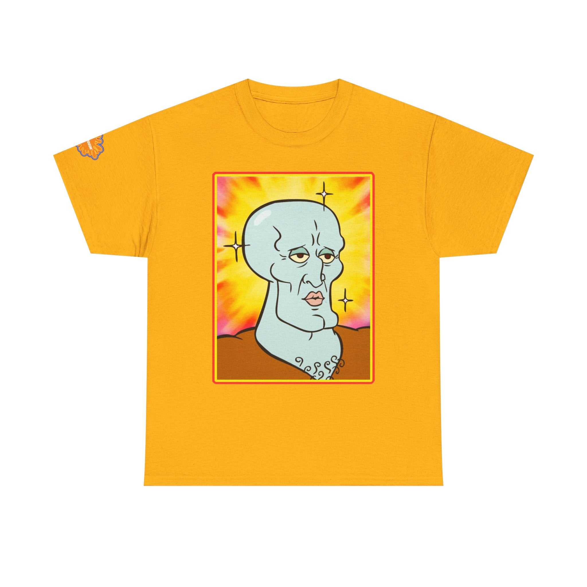Handsome Squidward Portrait T‑Shirt — Retro Nickelodeon Graphic Tee