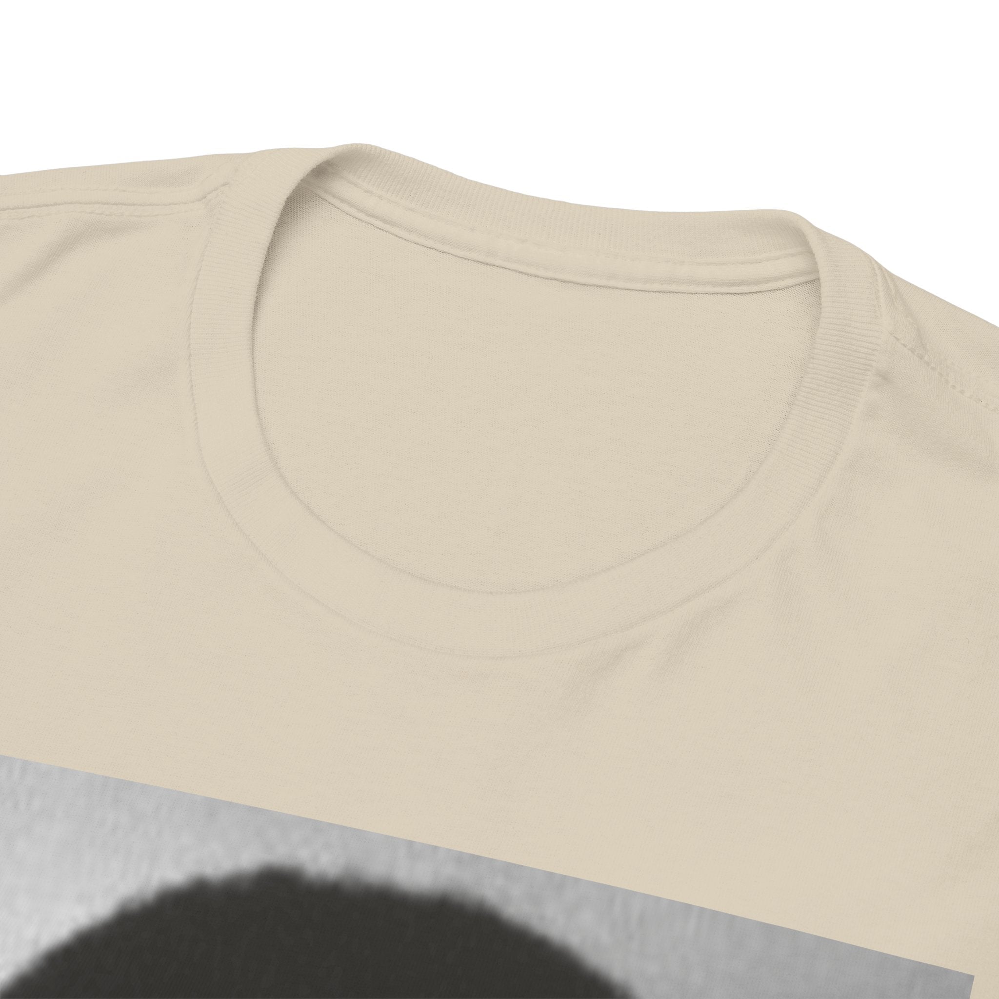 Graphic Tee — Retro Portrait Front with Black Power Fist Back