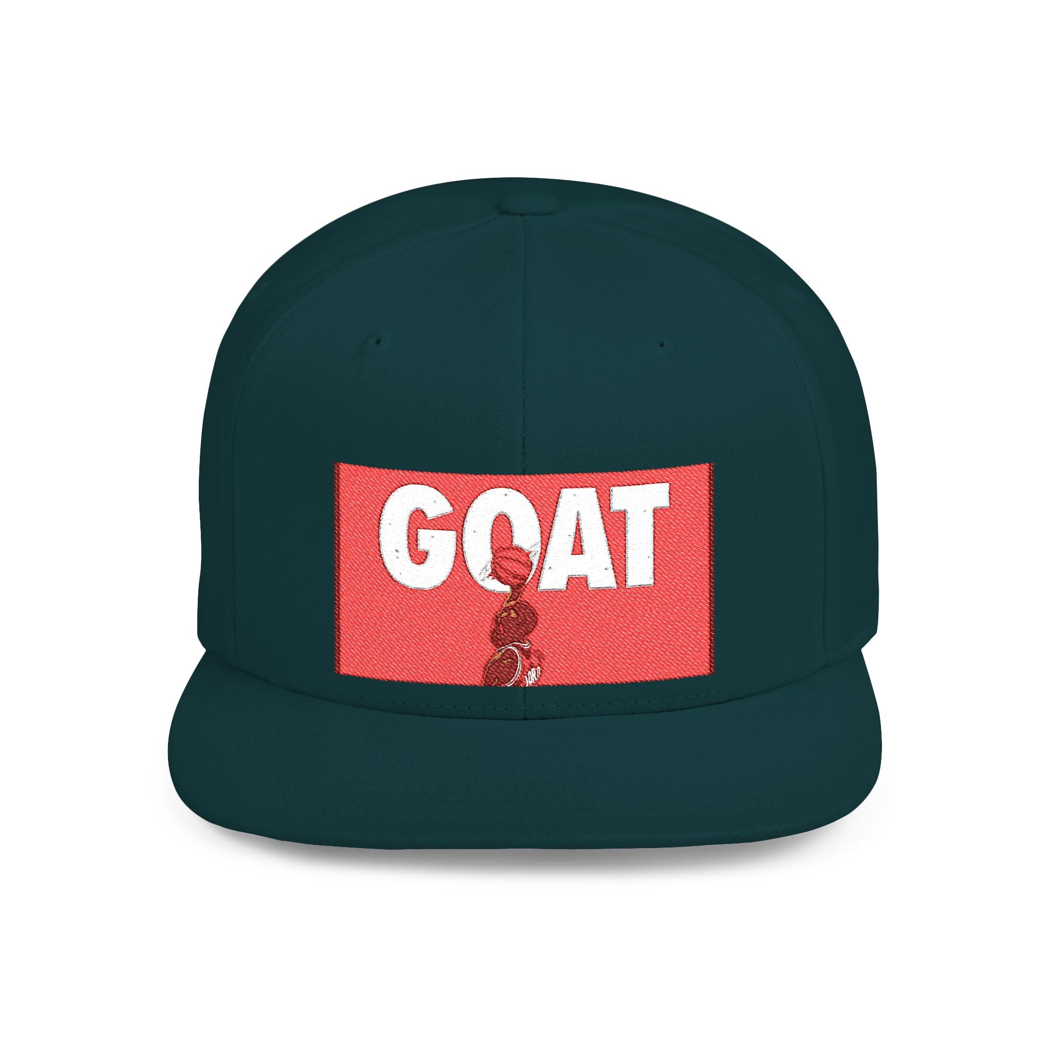 Copy of Flat Bill Snapback Hat — Retro Dance Crew Graphic Cap