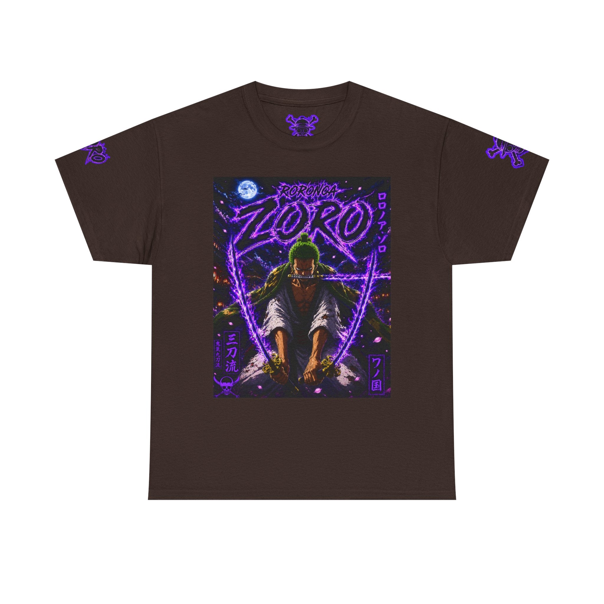 Zoro Neon Samurai T‑Shirt