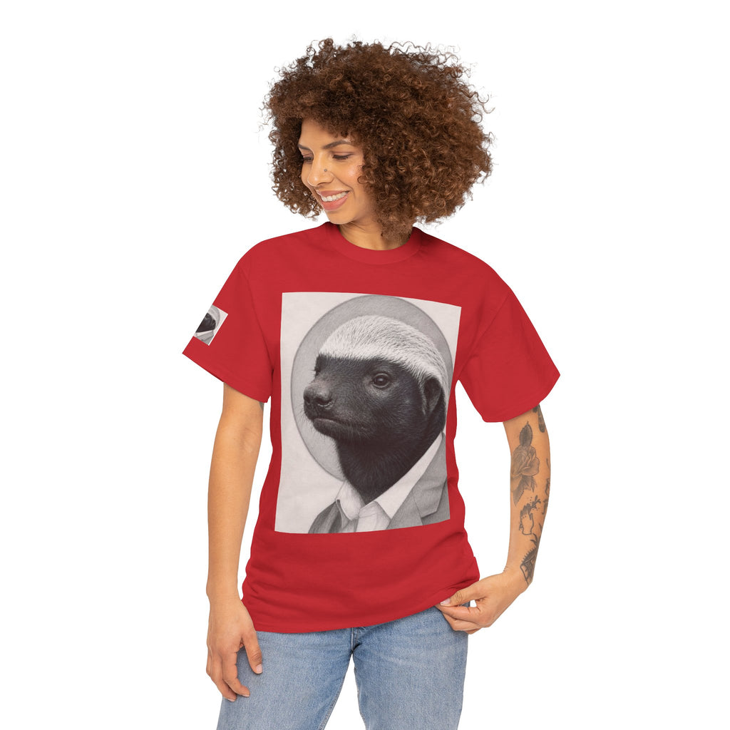 Badger Portrait Tee — "Which One of Y’all MF Said Something About a Home?" Graphic T‑Shirt