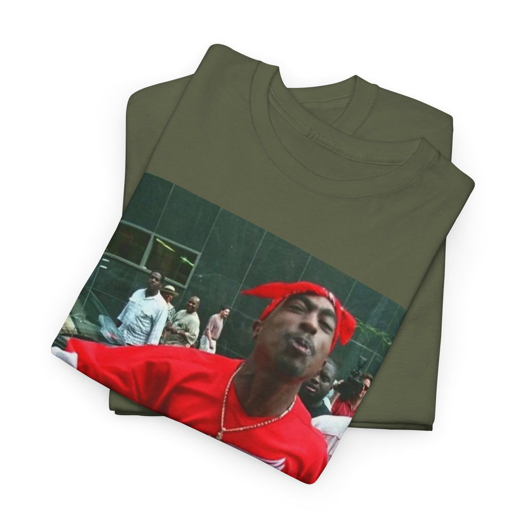 Graphic Tee — Retro Street Photo Print T-Shirt