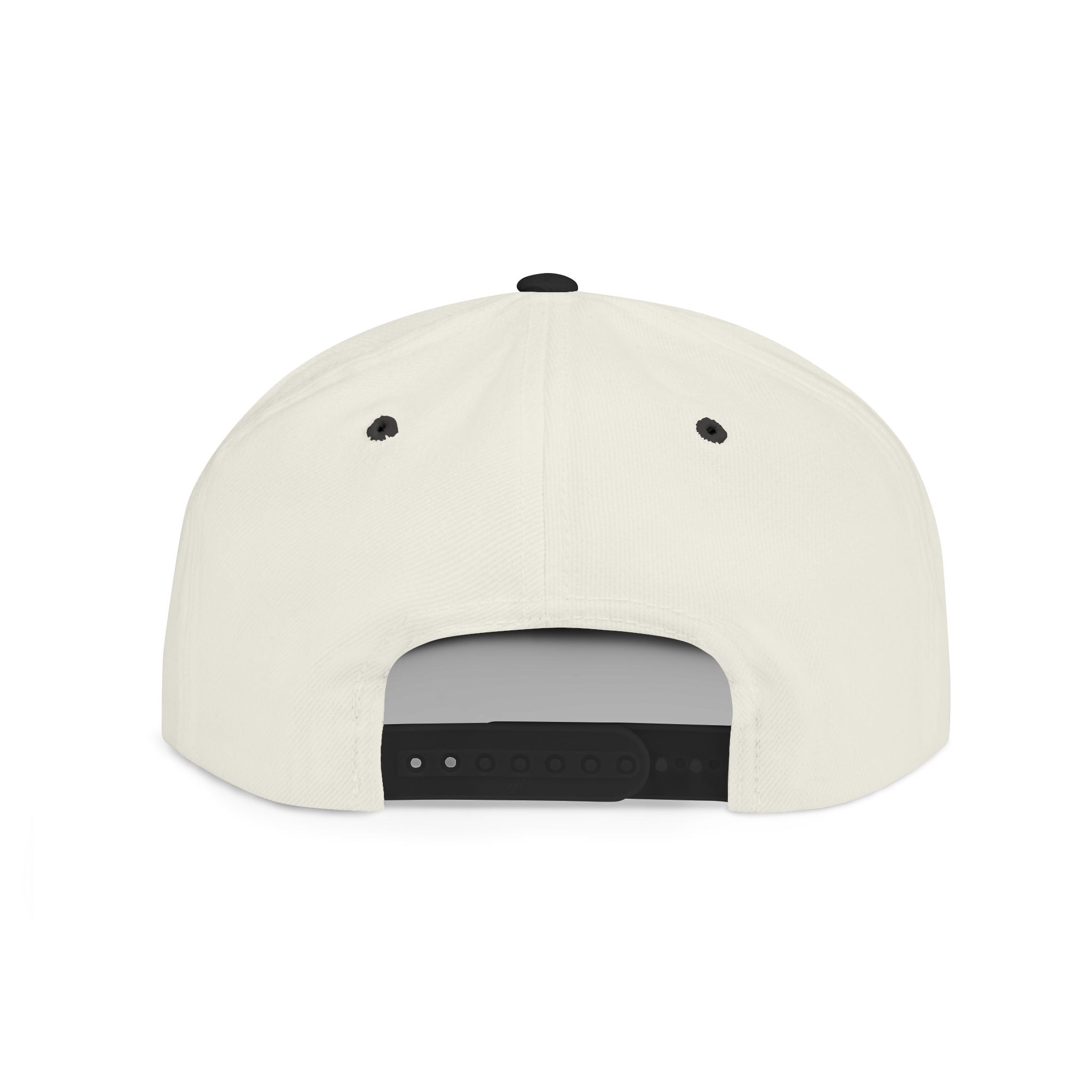 Reggae Vibes Flat Bill Snapback Hat — Colorful Rasta Music Patch