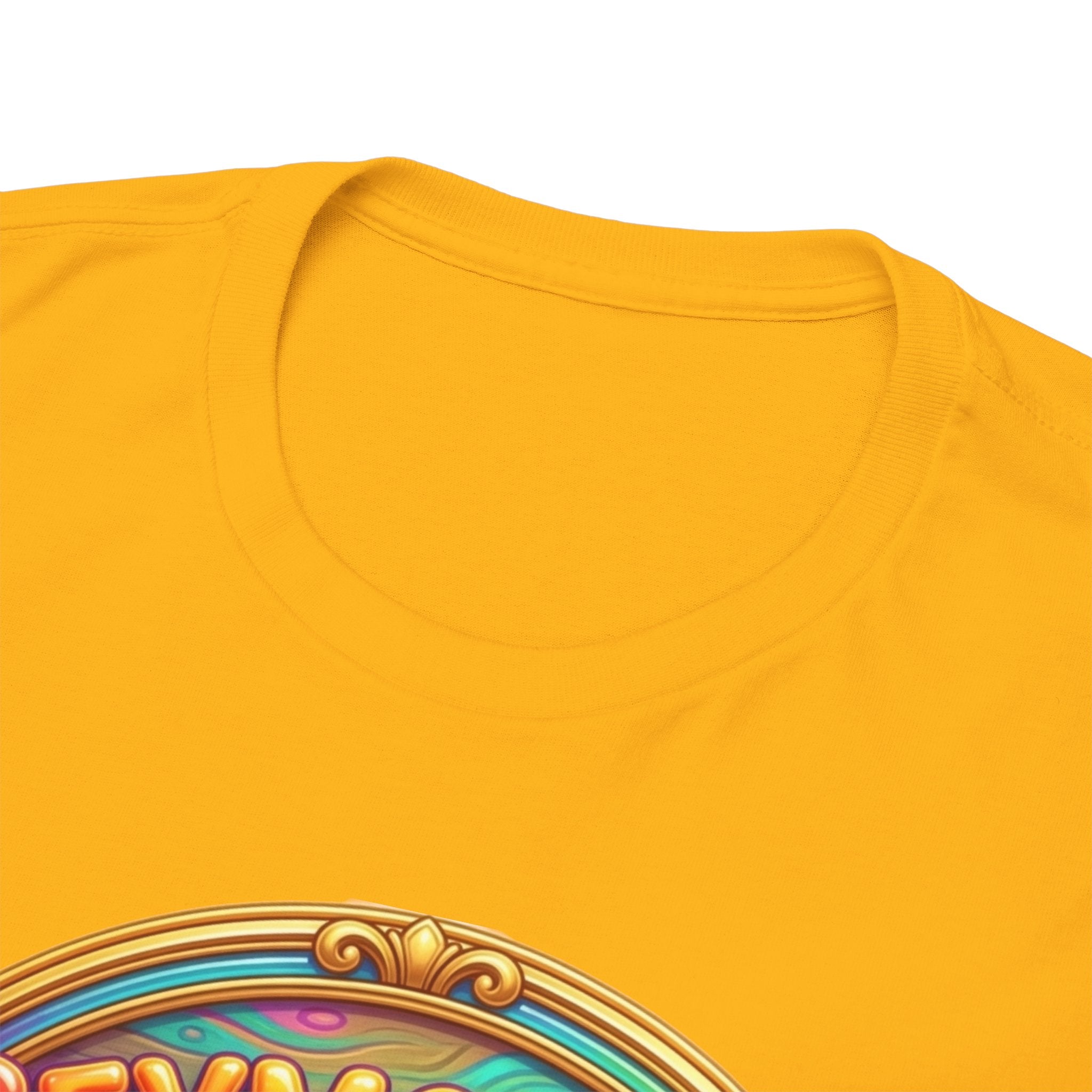 Caribbean BBQ & Seafood Tee — “Seymour’s” Vibrant Island Food Graphic T-Shirt