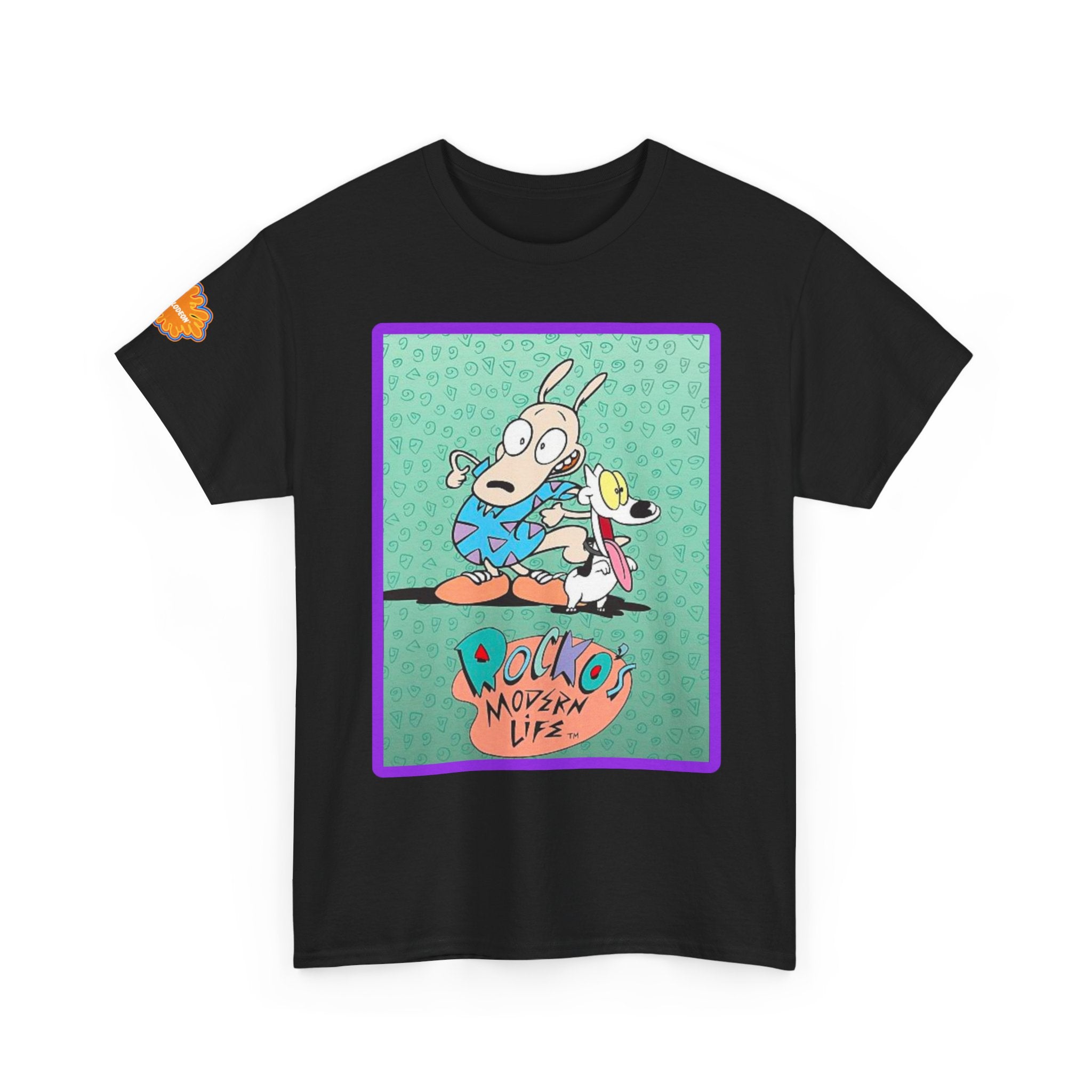 Rocko's Modern Life Cartoon Tee — Retro 90s Nicktoons Graphic T-Shirt