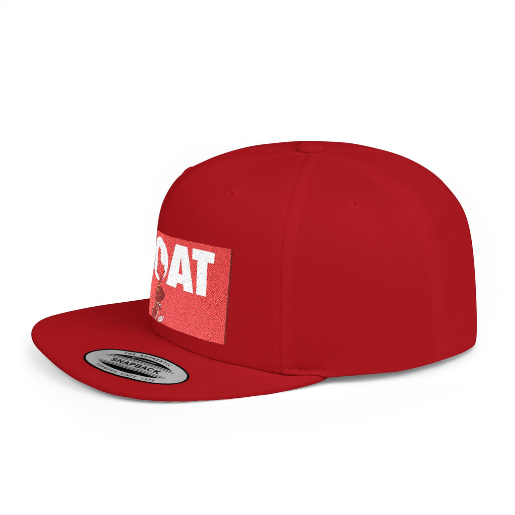 Copy of Flat Bill Snapback Hat — Retro Dance Crew Graphic Cap
