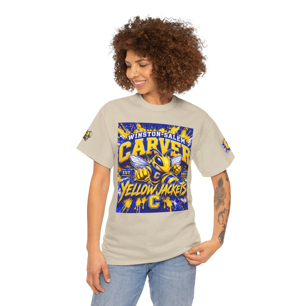 Carver Yellow Jackets T-Shirt — Winston-Salem High School Mascot Tee