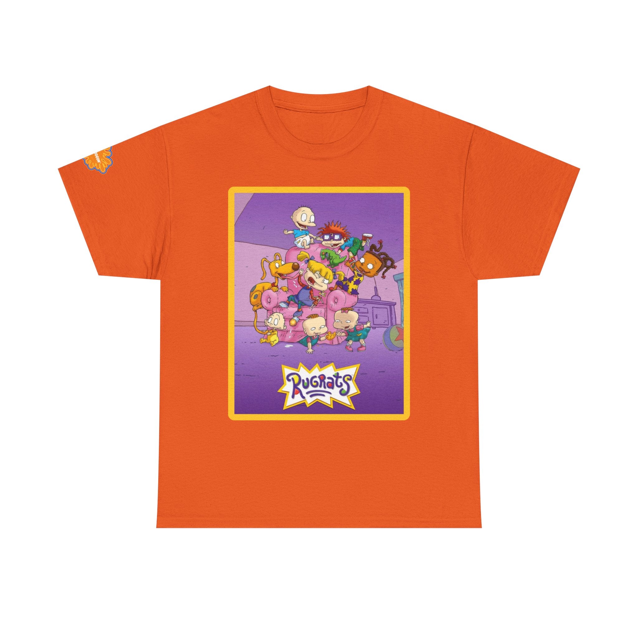 Rugrats Character Collage Tee — Retro Nickelodeon Kids Cartoon T-Shirt