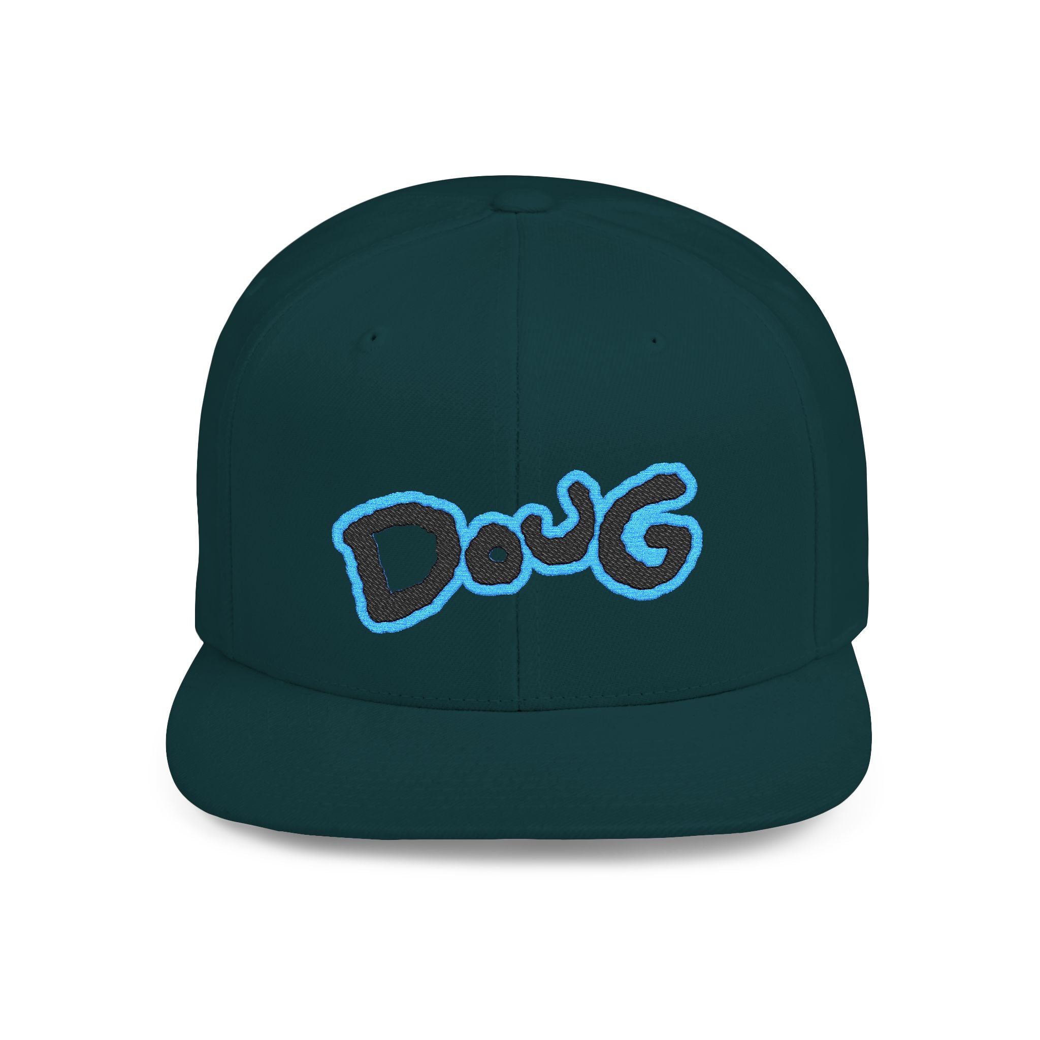 Doug Graffiti Snapback Hat – Flat Bill Streetwear Cap