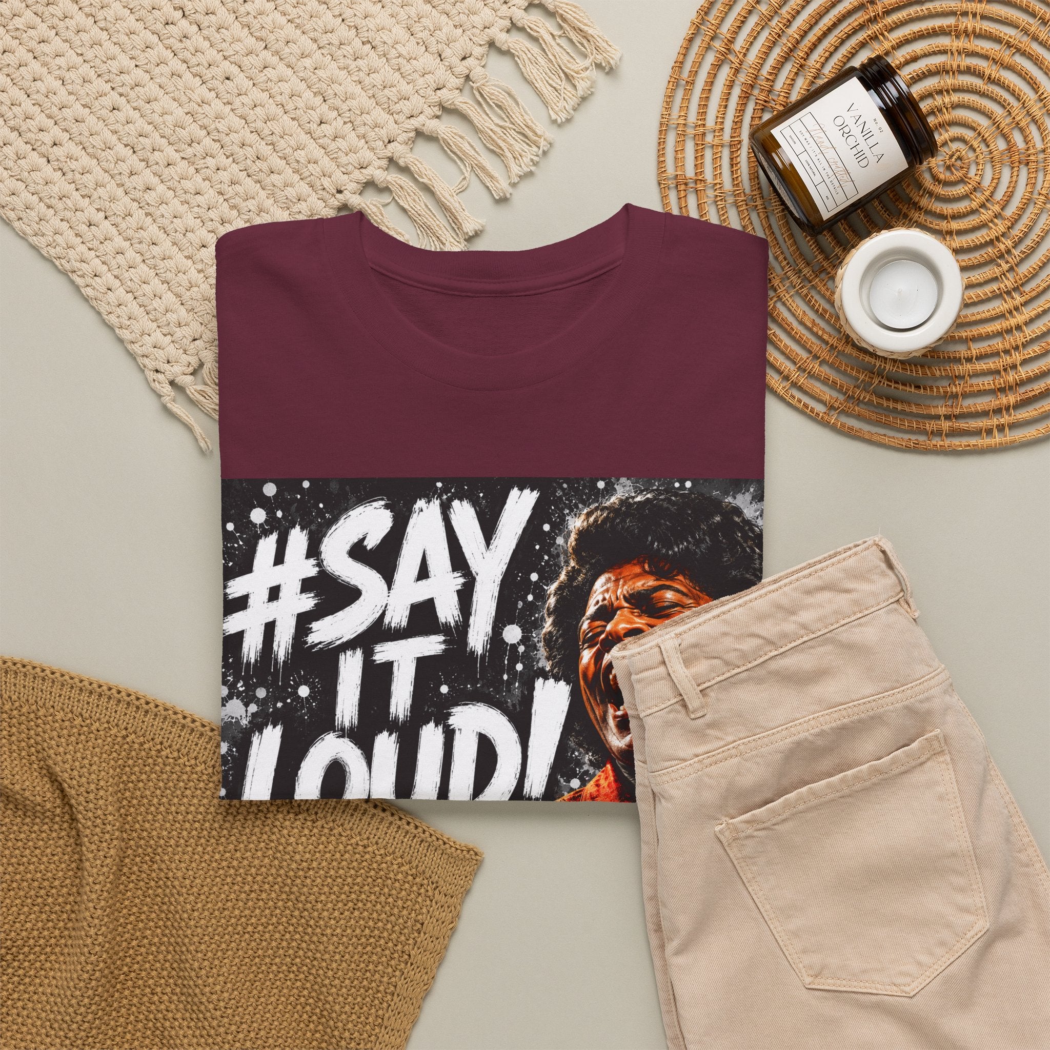 Say It Loud! Protest Fist Graphic Tee