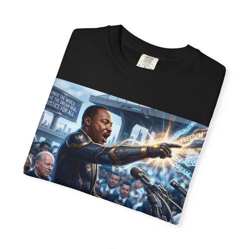 Action Scene Graphic T-Shirt — Heroic Speech Design