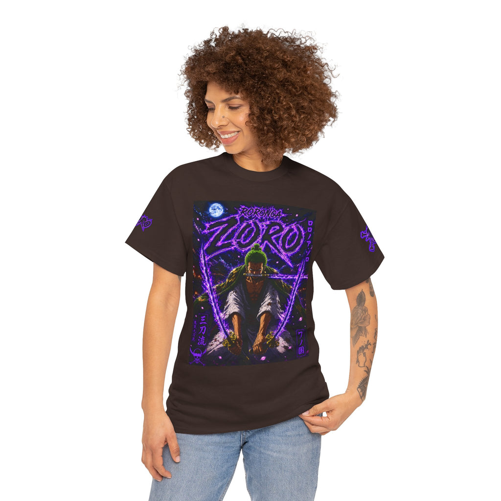 Zoro Neon Samurai T‑Shirt