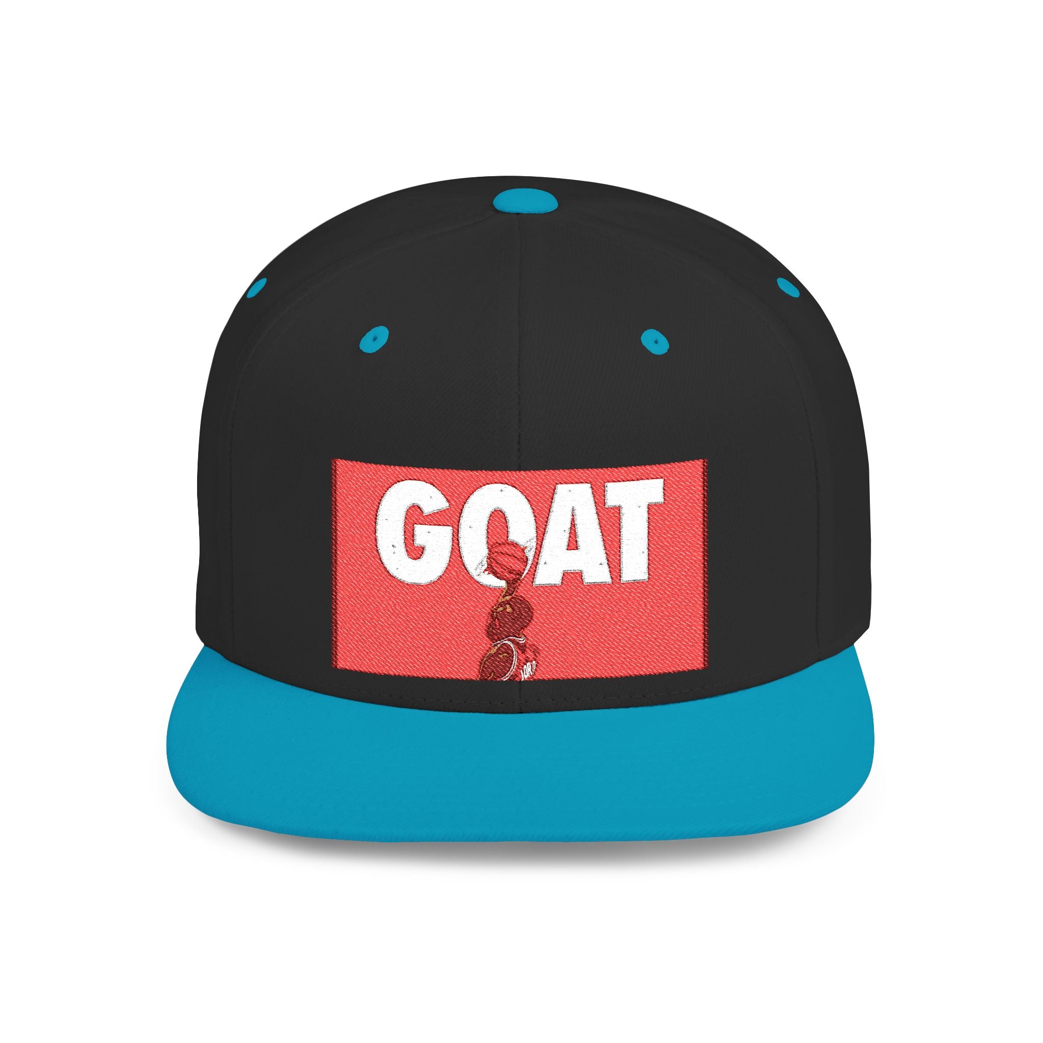 Copy of Flat Bill Snapback Hat — Retro Dance Crew Graphic Cap