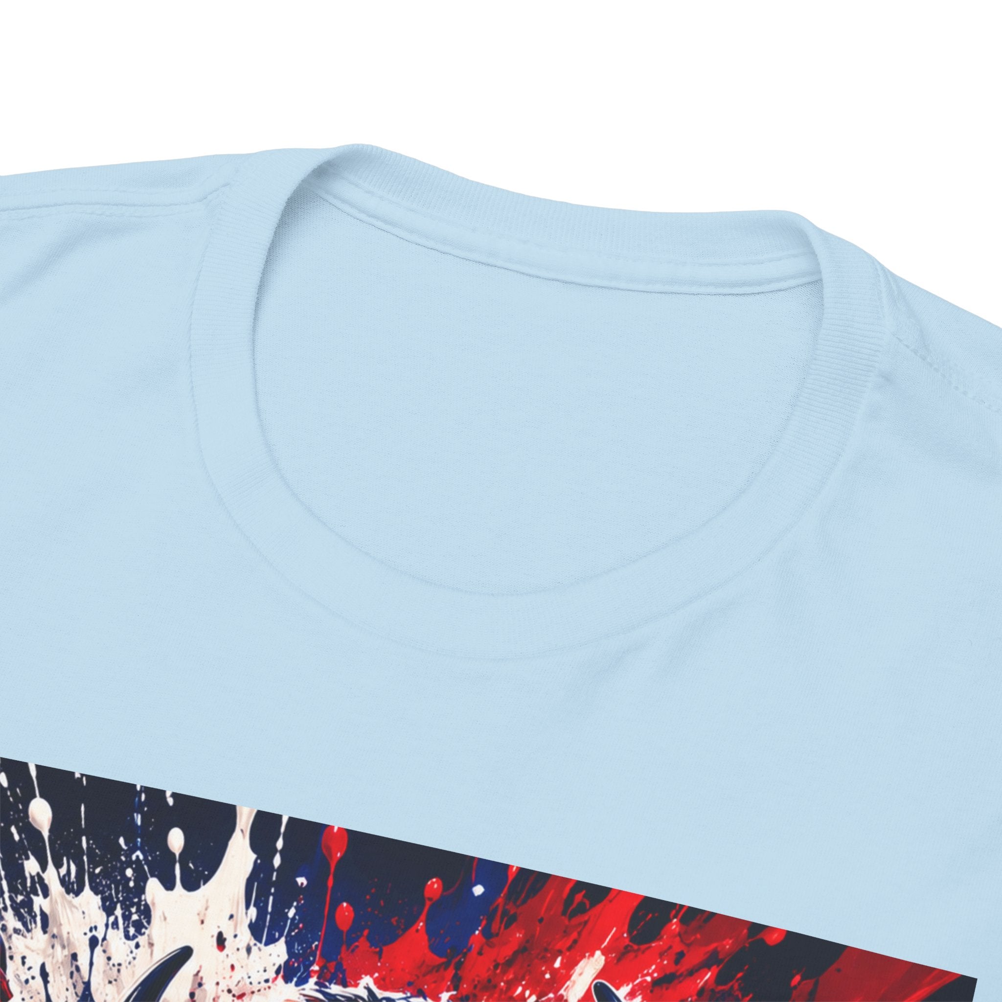 Howard University Buffalo Spirit Tee — HU Bison Red & Blue Campus Shirt