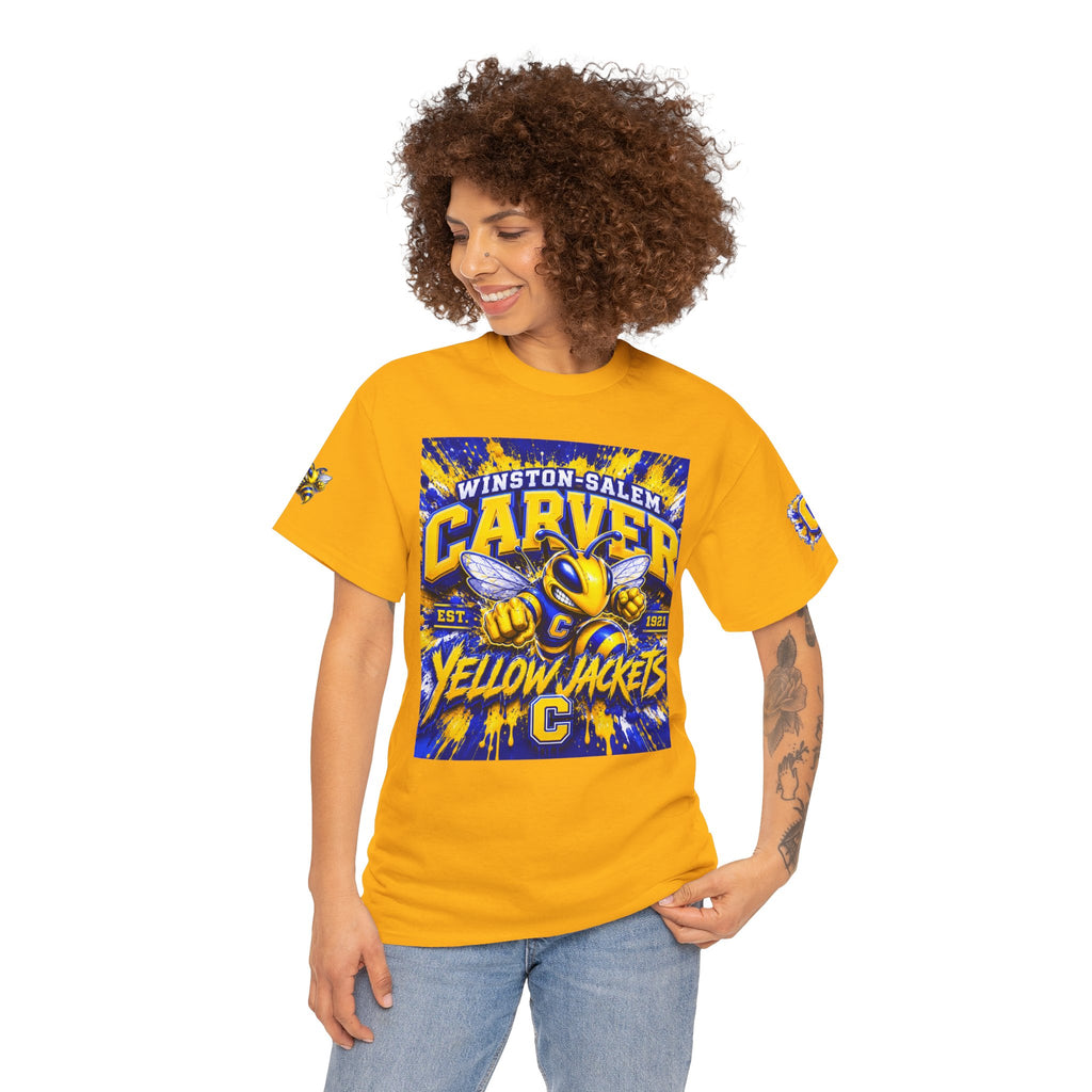 Carver Yellow Jackets T-Shirt — Winston-Salem High School Mascot Tee