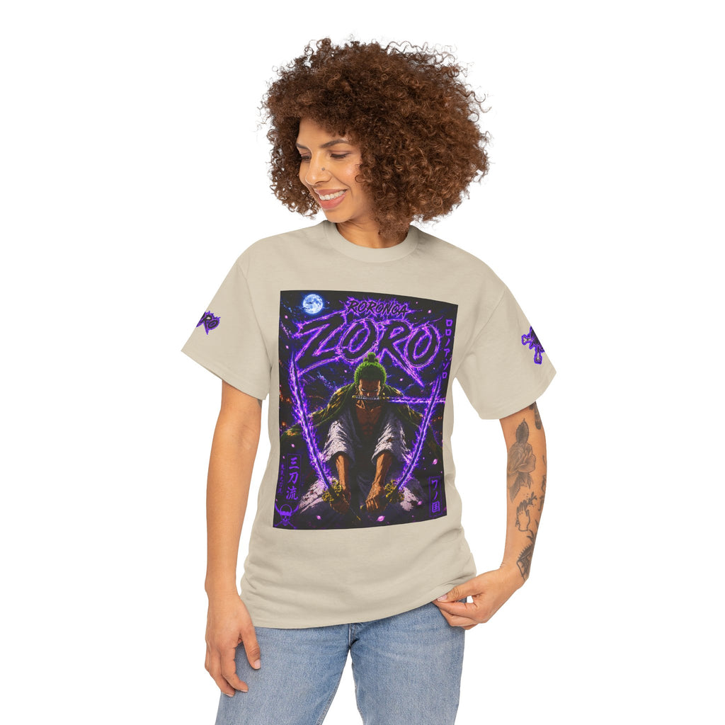 Zoro Neon Samurai T‑Shirt