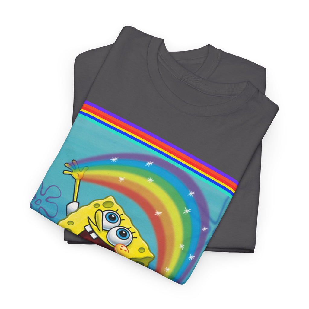 SpongeBob Rainbow SquarePants T-Shirt — Nickelodeon Graphic Tee