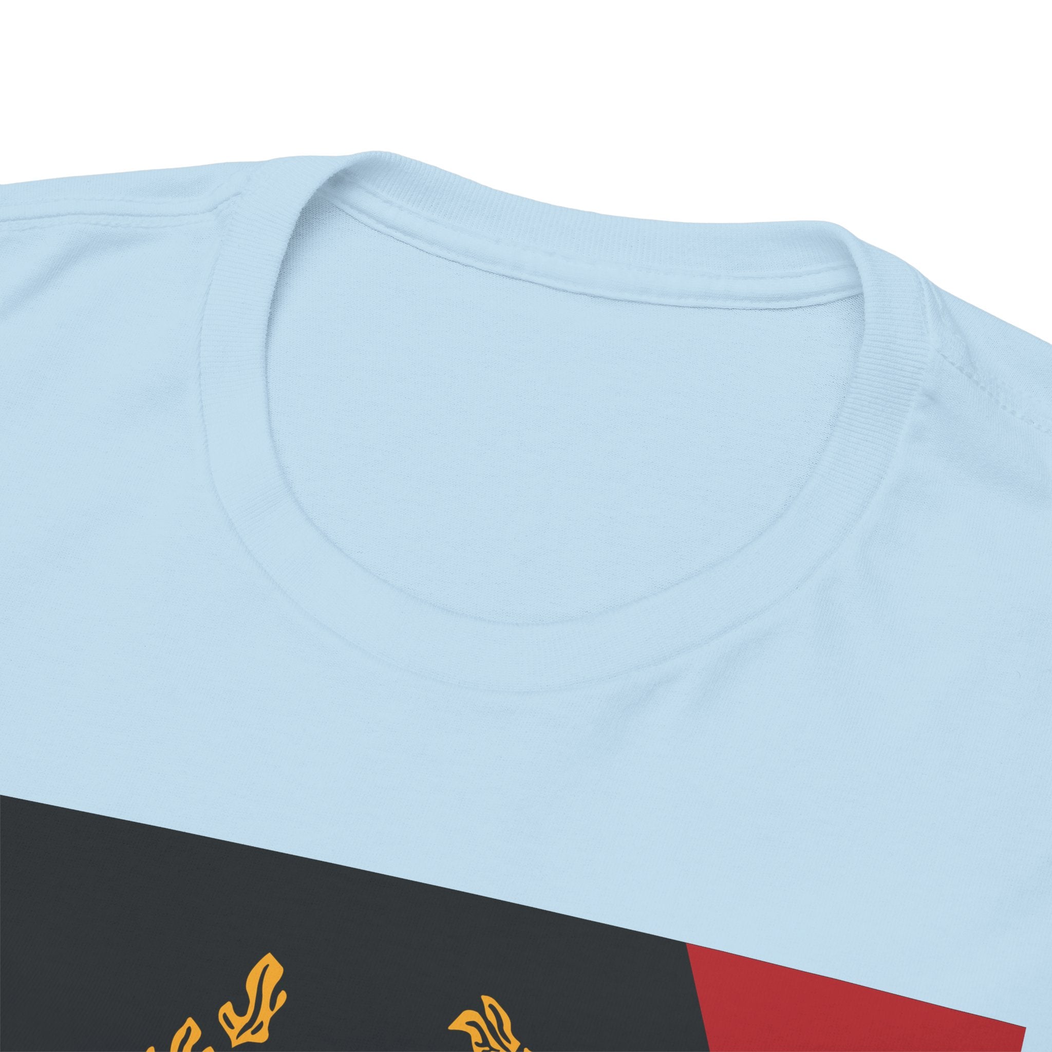 Laurel Trident Tee — Vintage Gold Emblem Graphic T-Shirt