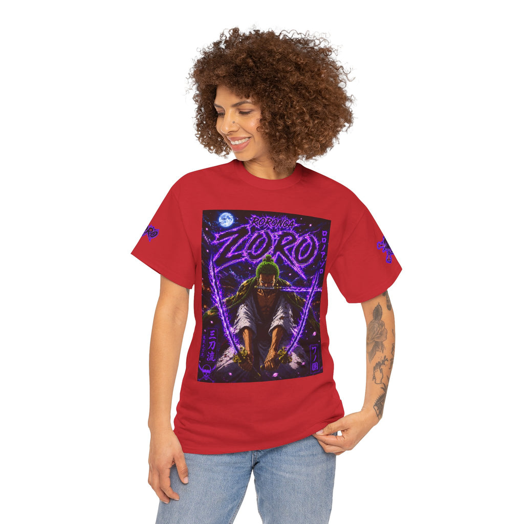 Zoro Neon Samurai T‑Shirt
