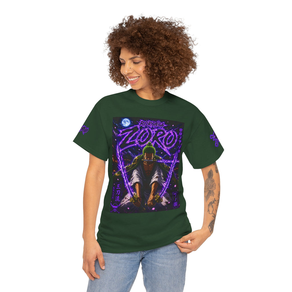 Zoro Neon Samurai T‑Shirt