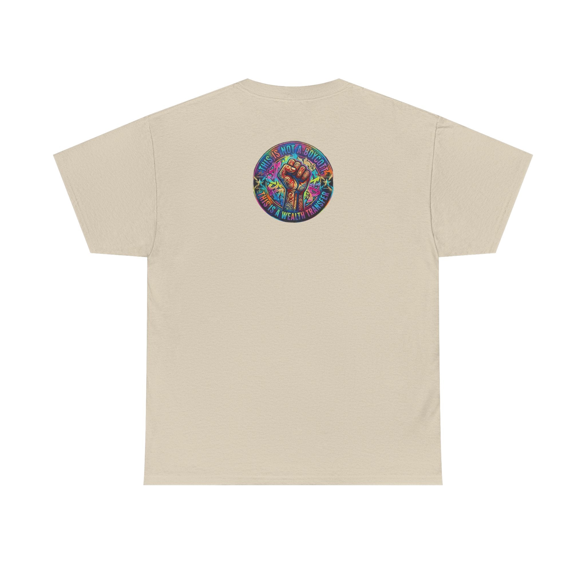 Graphic Tee — Vintage Afrocentric Joker Portrait & Psychedelic Raised Fist Art