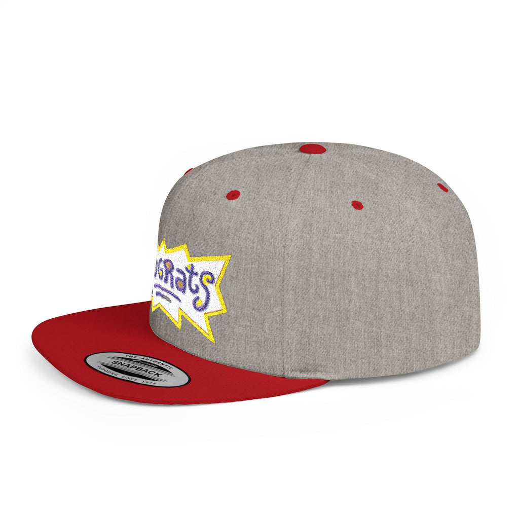Snapback Hat — Retro 'Rugrats' Logo Flat Bill Cap
