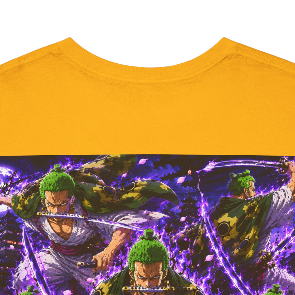 Zoro Neon Samurai T‑Shirt