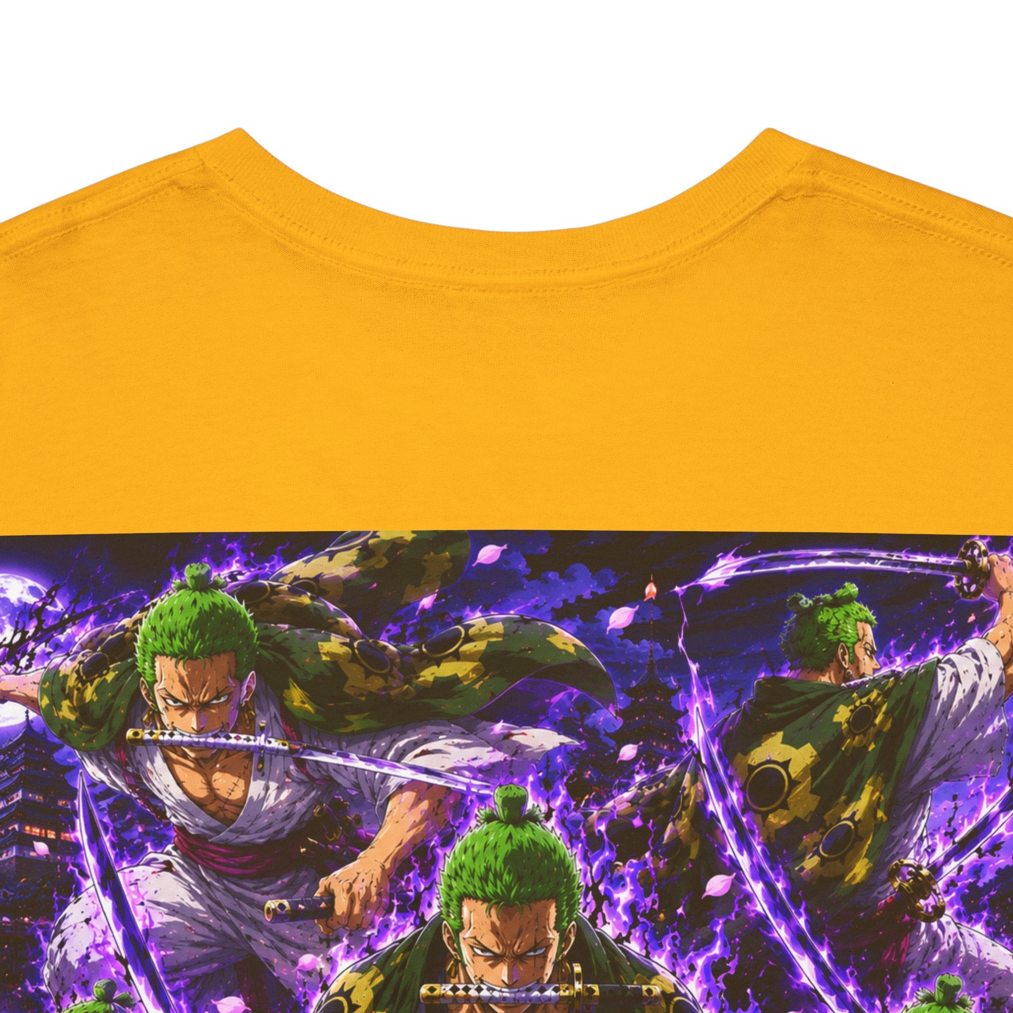 Zoro Neon Samurai T‑Shirt