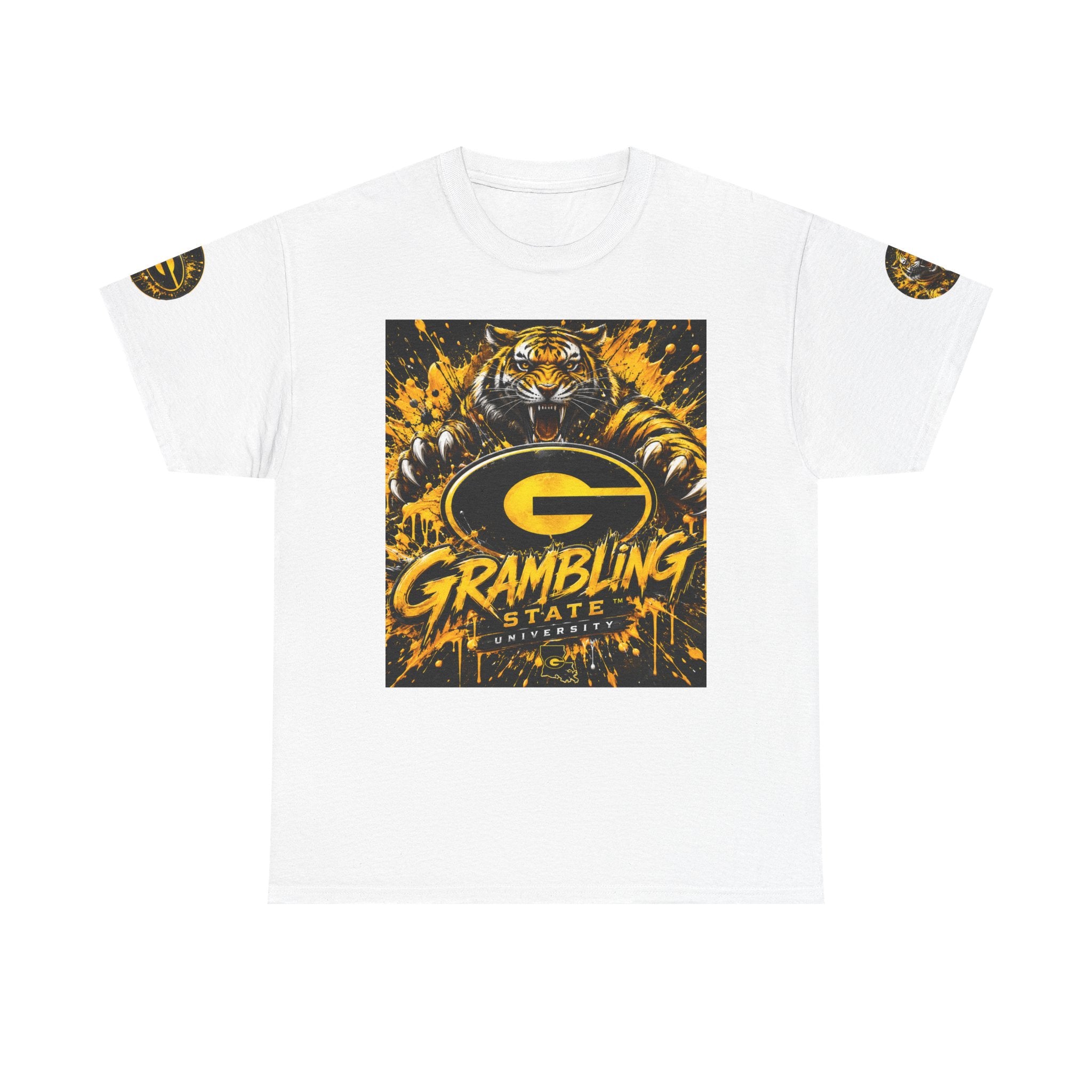 Grambling State Tigers T-Shirt — Roaring Tiger Logo College Tee