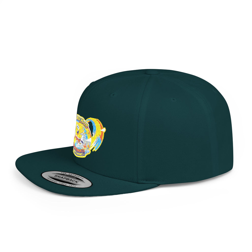 SpongeBob 'Jump & Shine' Royal Blue Flat Bill Snapback