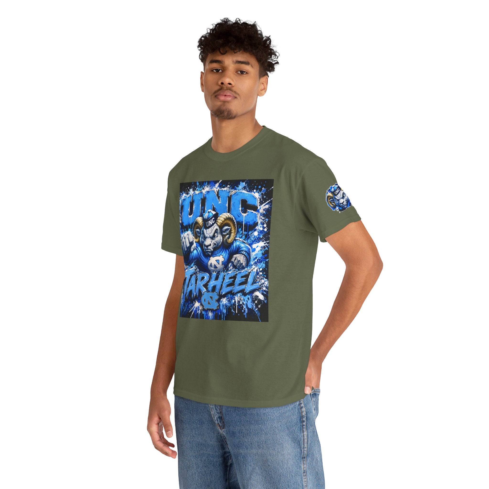 UNC Tar Heel Ram Graphic Tee — Collegiate North Carolina T-Shirt