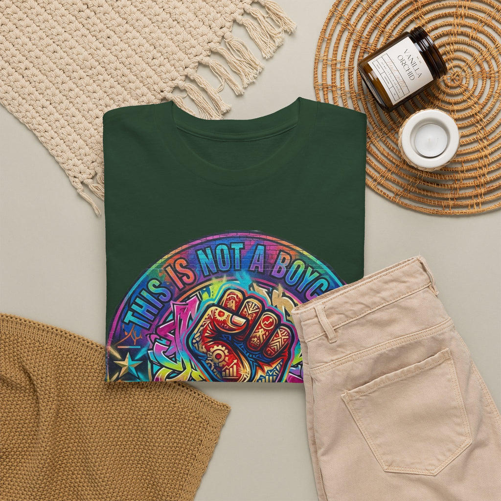 Fist of Strength Graphic Tee — “This Is Not A Boycott, This Is A Wealth Transfer”