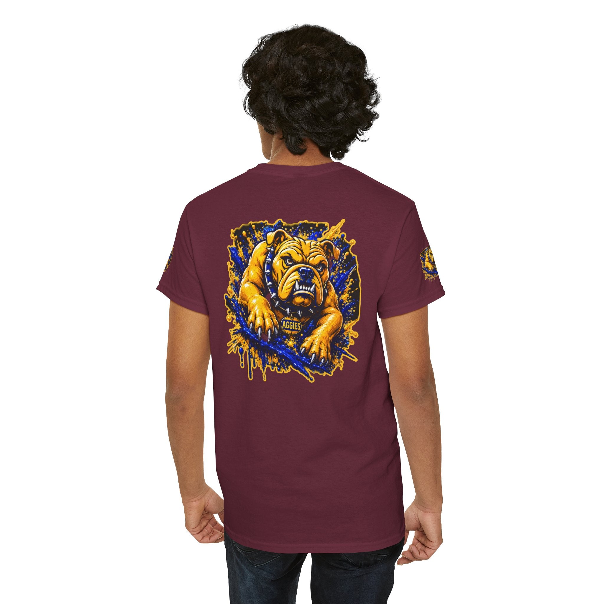 North Carolina A&T Aggies Bulldog T-Shirt — A&T Logo College Tee