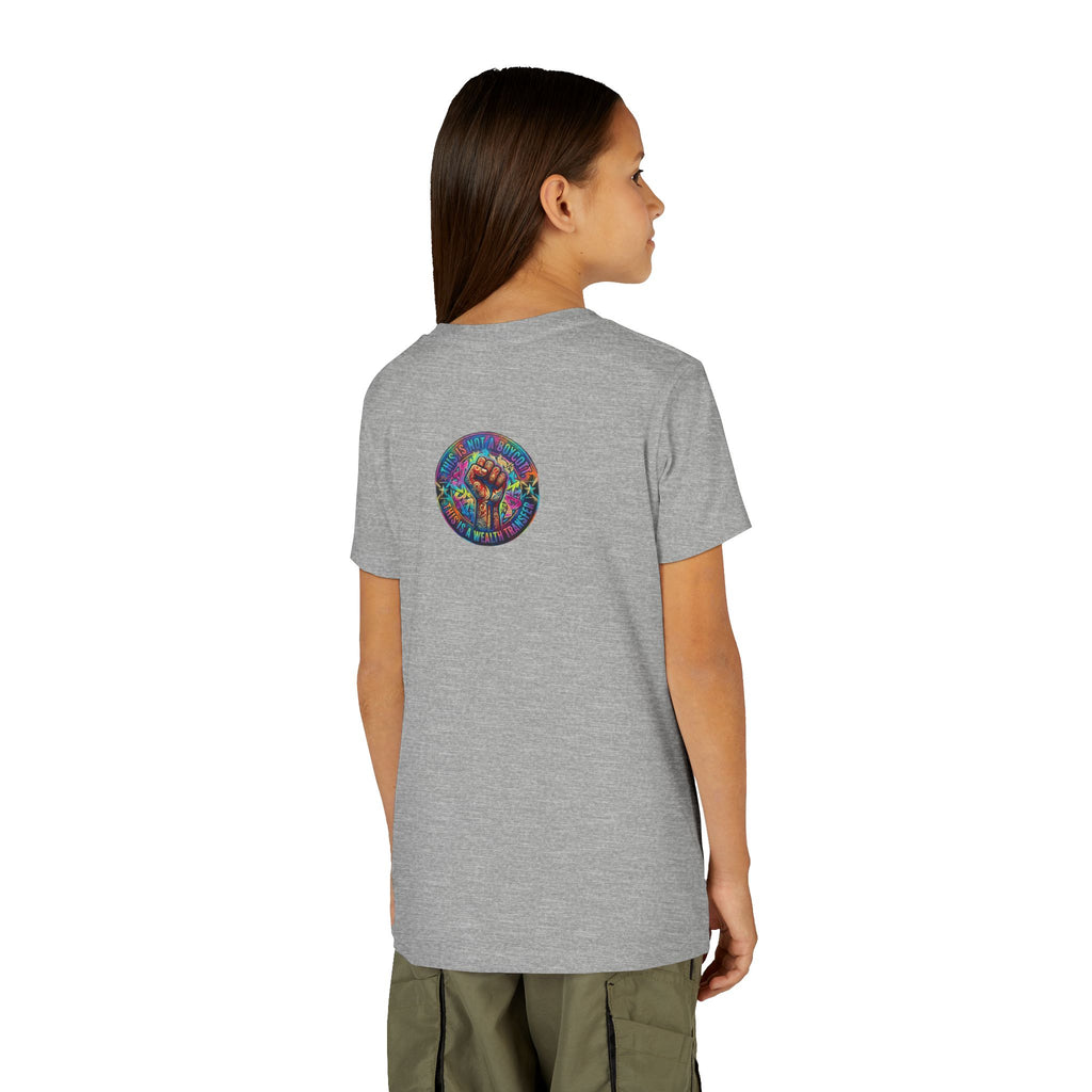 Kids Gaming Tee — Neon Rainbow Portal Gamer Shirt
