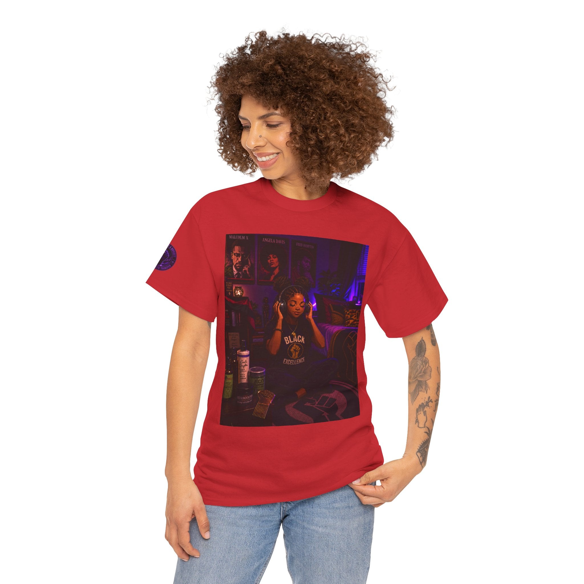 Graphic Tee — "Silence Is Not A Rebellion" Black Power Fist Tee