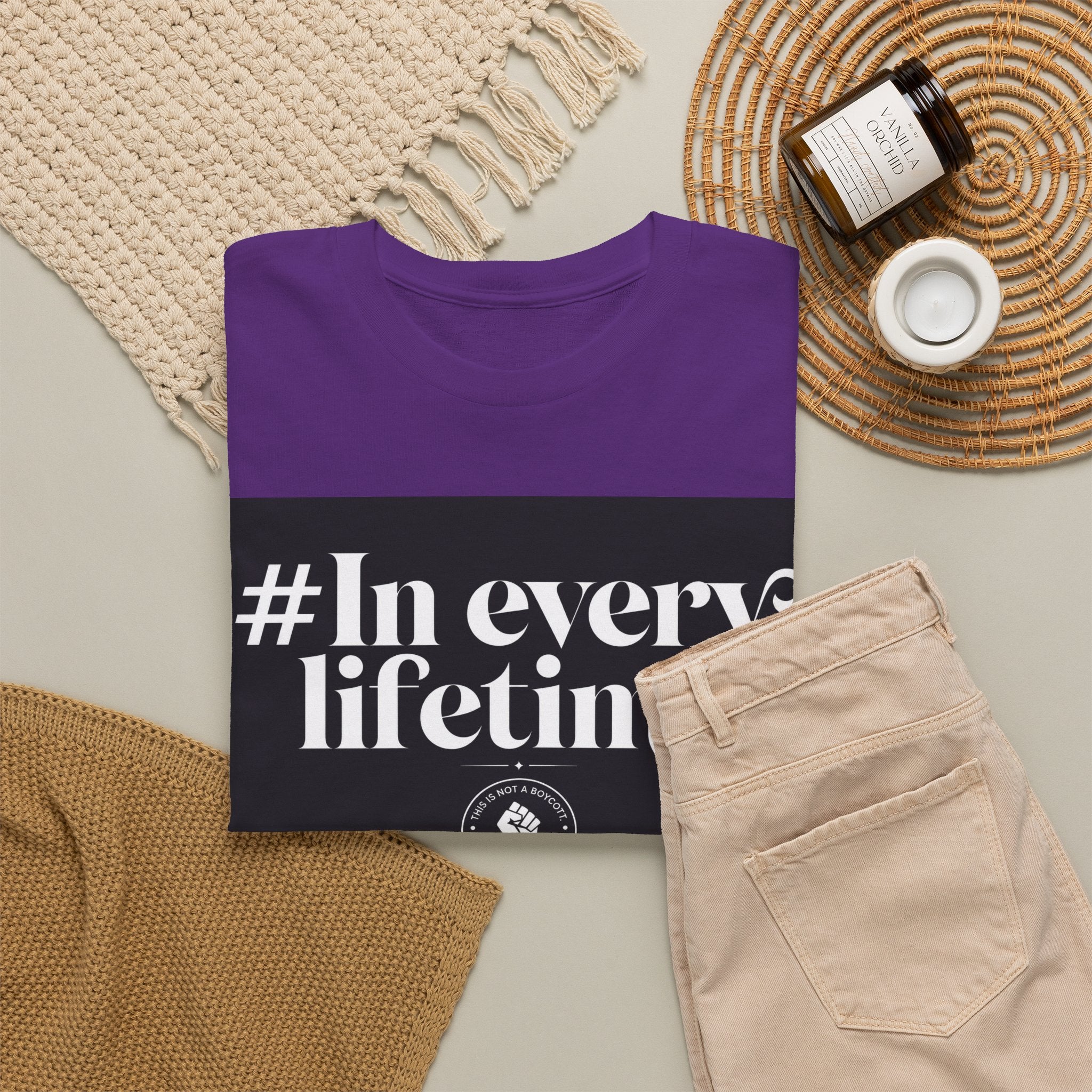 In Every Lifetime Tee — Social Justice Fist Graphic T-Shirt
