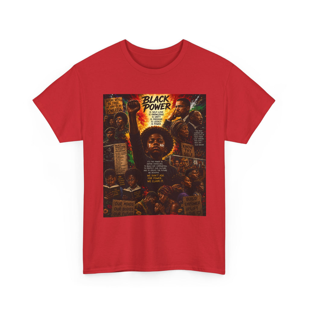 Black Power T‑Shirt — 'This Is Not A Boycott, This Is A Wealth Transfer' Protest Tee