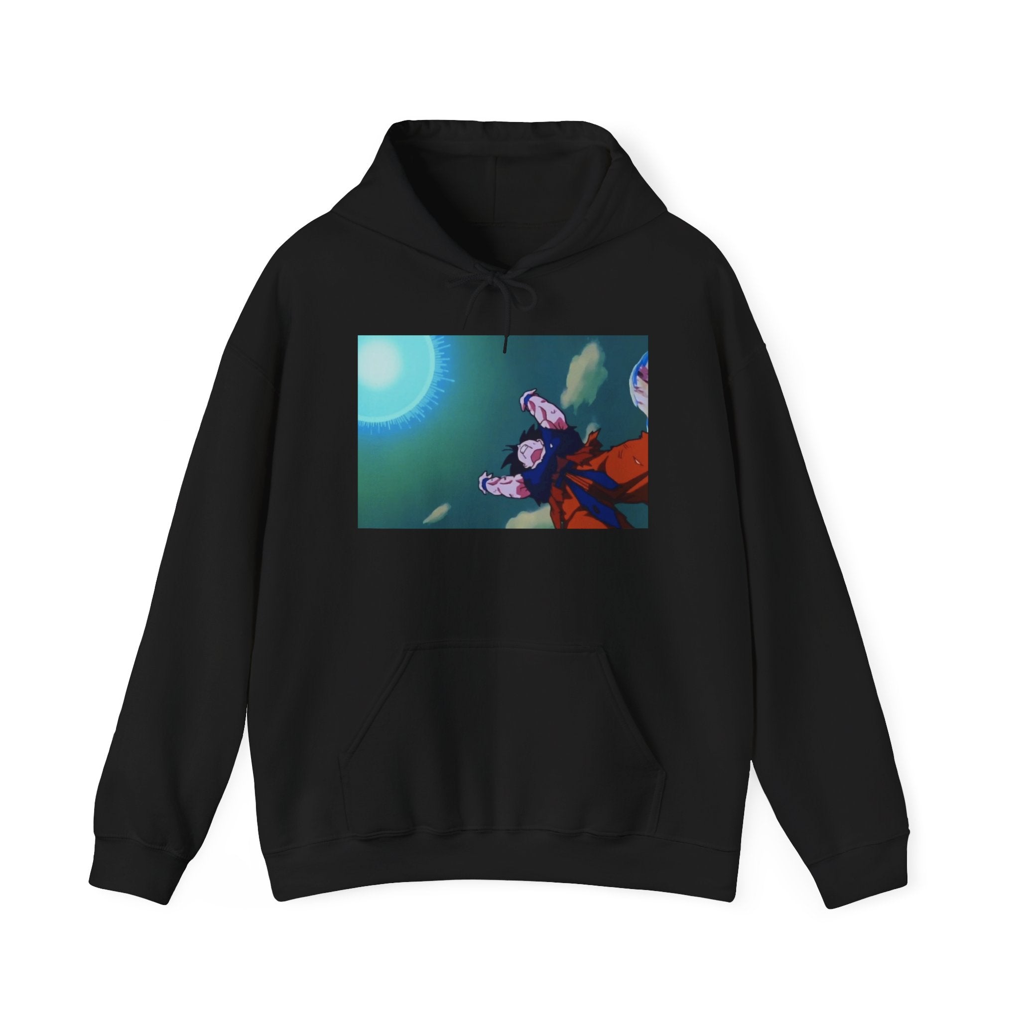 Anime Night Sky Hoodie — Girls Under the Moon Graphic Sweatshirt