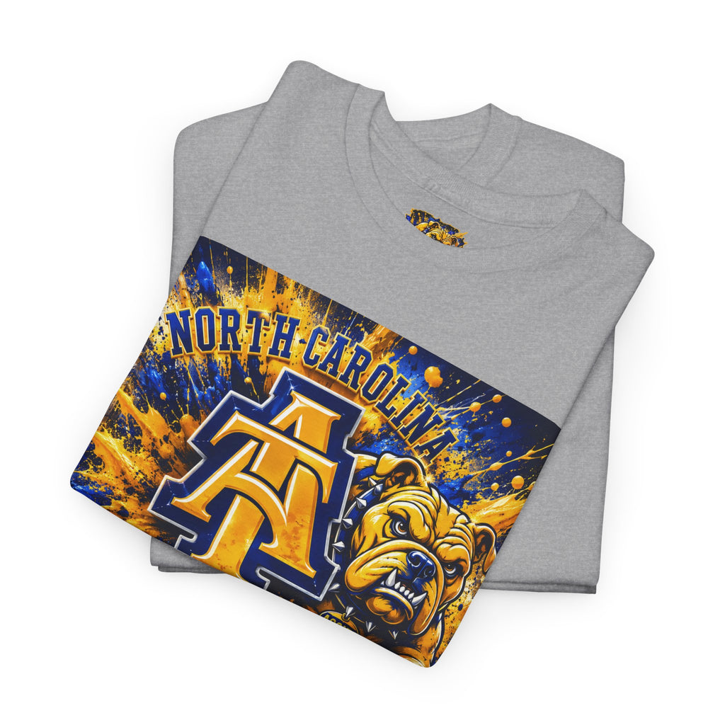 North Carolina A&T Aggies Bulldog T-Shirt — A&T Logo College Tee